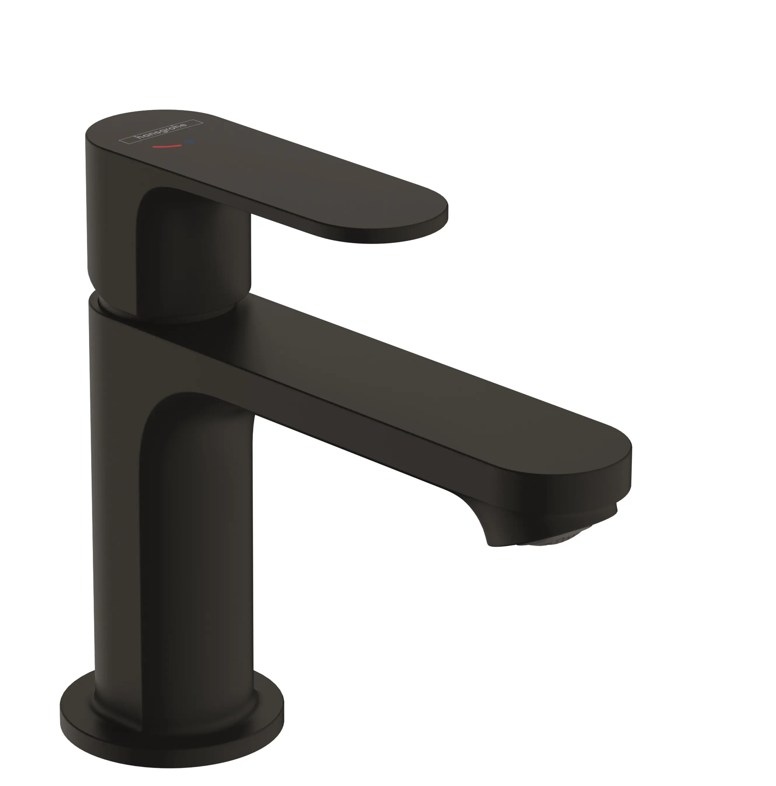 Hansgrohe Waschtischarmatur Rebris S 80 CoolStart EcoSmart+ mattschwarz