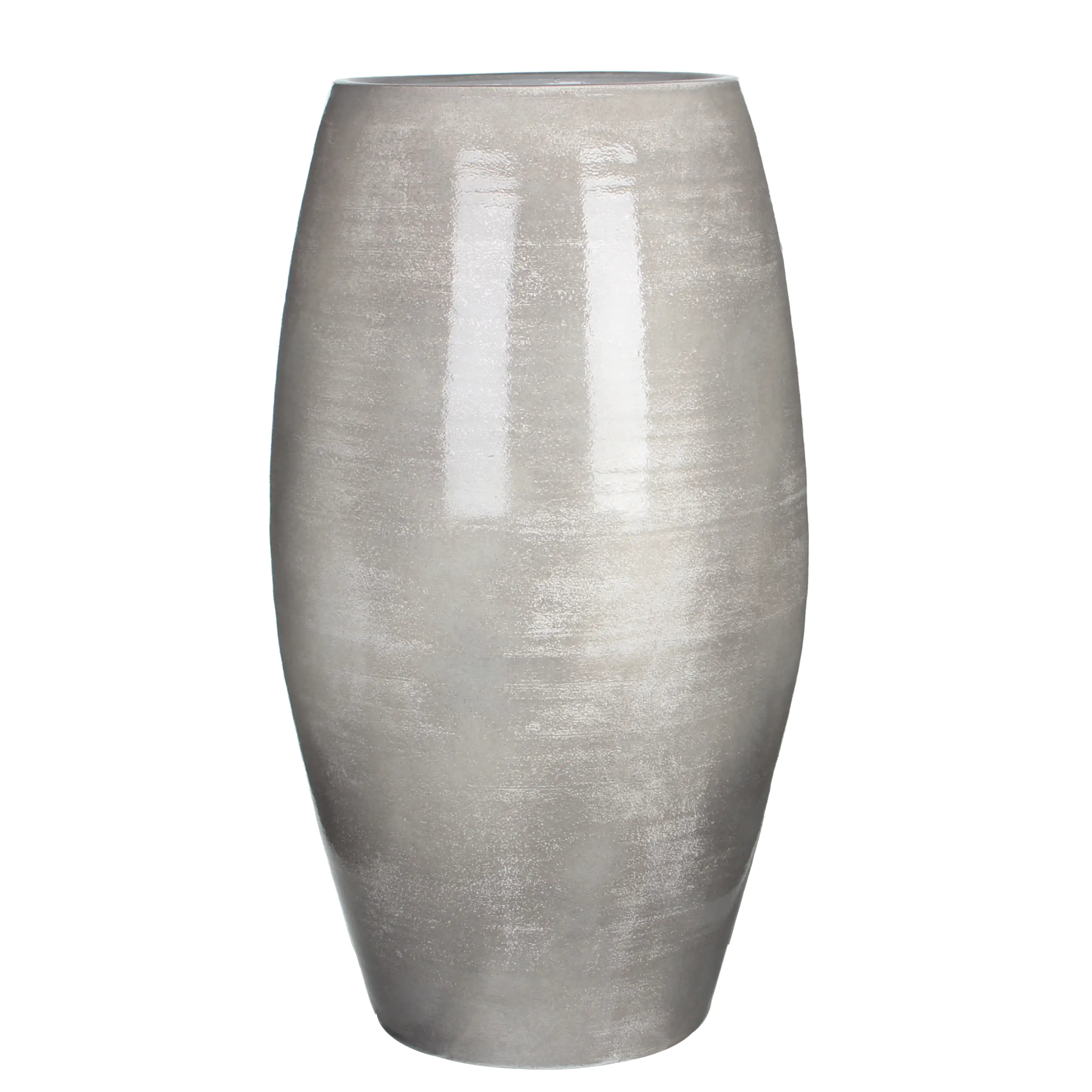 Mica Vase Lester hellgrau, 70 x 39 cm