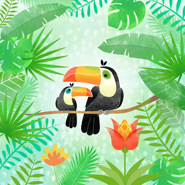 4014995461681 Braun & Company Servietten Motiv Tuncas 33 x 33 cm - 20er Pack