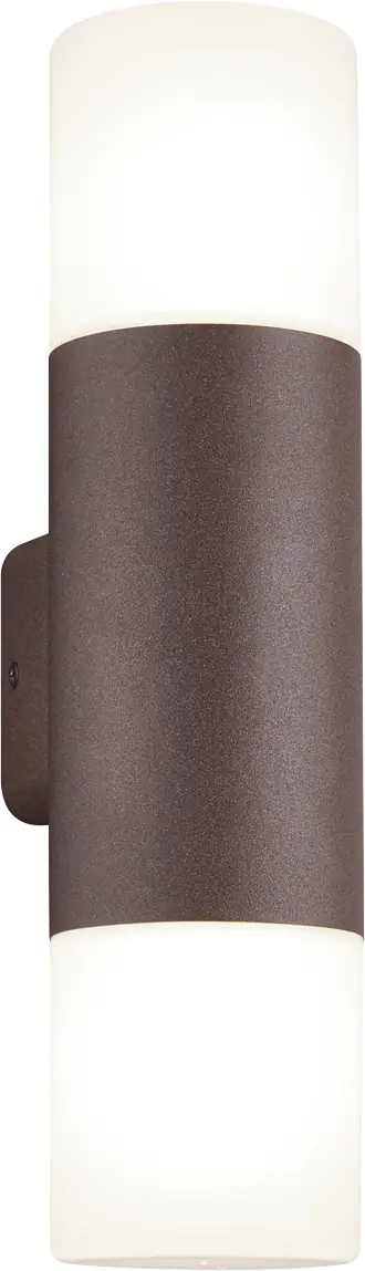 Trio Leuchten Außen-Wandleuchte Hoosic rostfarbig weiß Up- & Downlight Trio Leuchten Außen-Wandleuchte Hoosic rostfarbig weiß Up- & Downlight