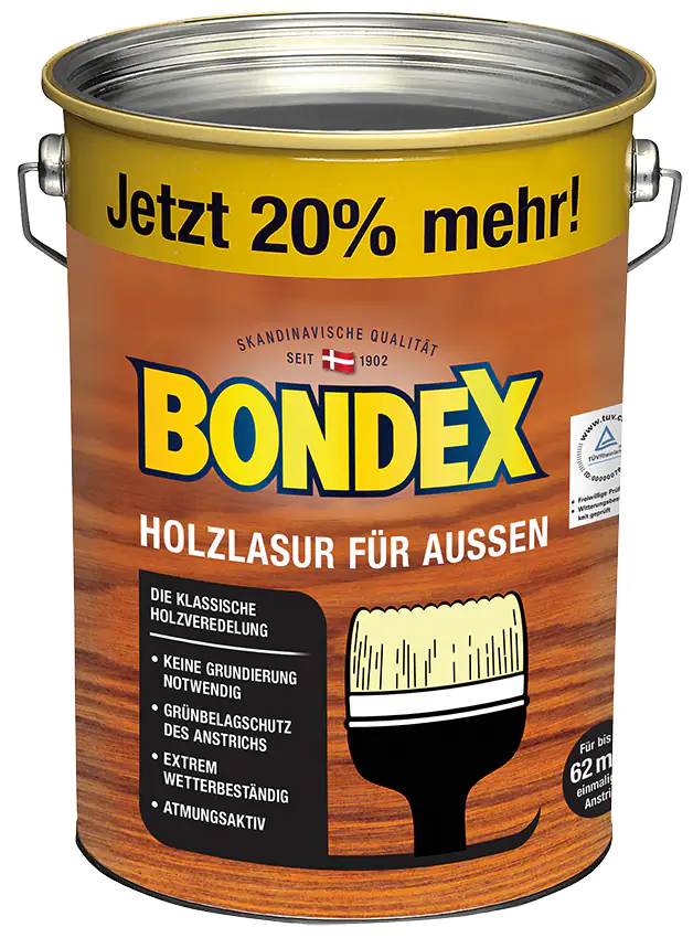 Bondex Holzlasur für Außen 4,8 L oregon pine Bondex Holzlasur für Außen 4,8 L oregon pine