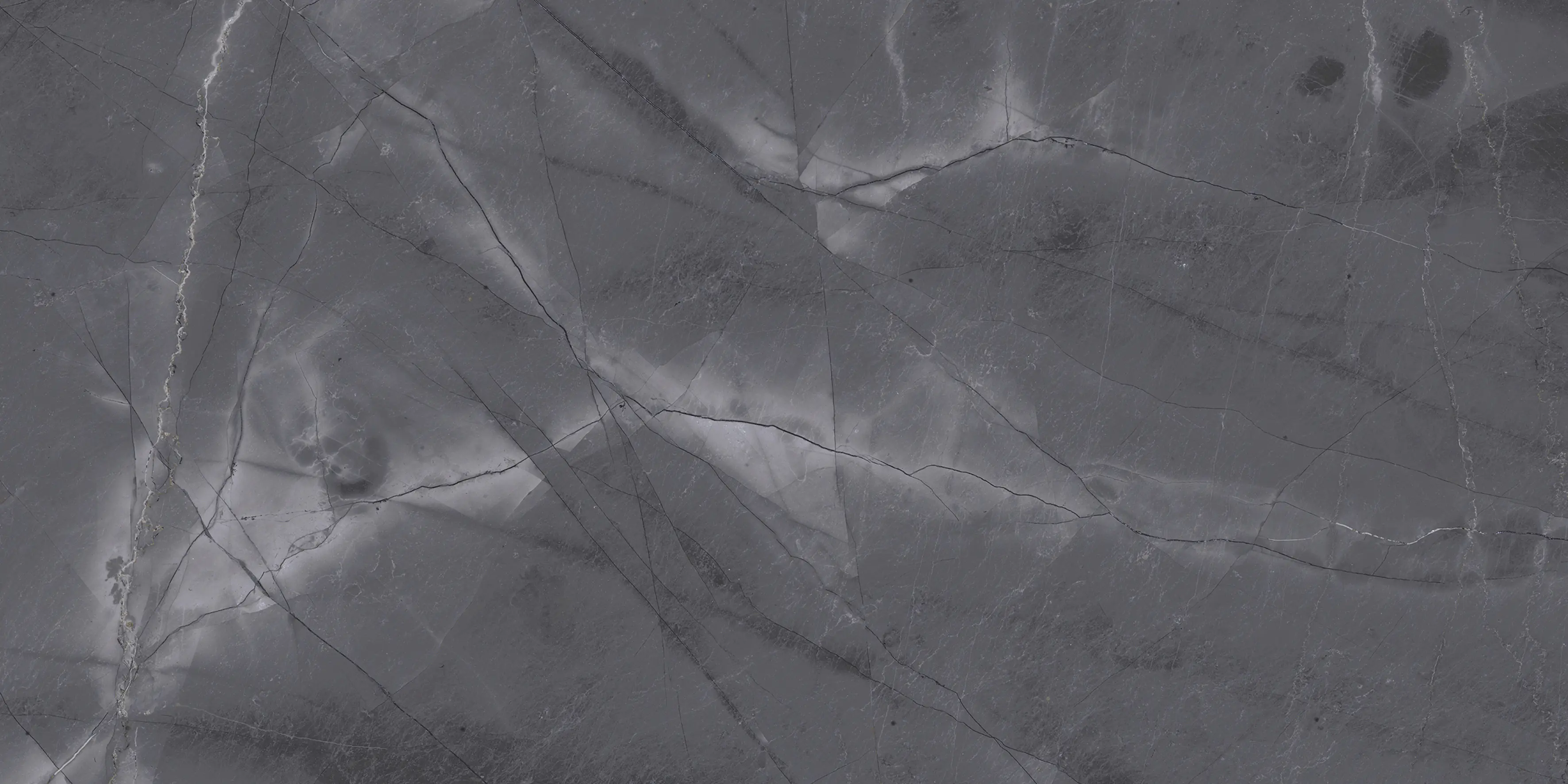 Bodenfliese Feinsteinzeug Opium nero 30 x 60 cm anthrazit