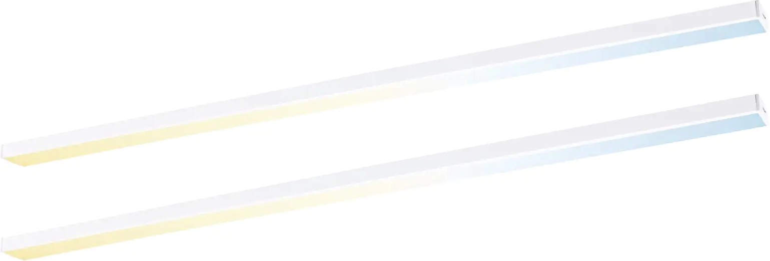 Paulmann LED Lichtleiste Inline Erweiterung weiß 55 cm TW 2er Set