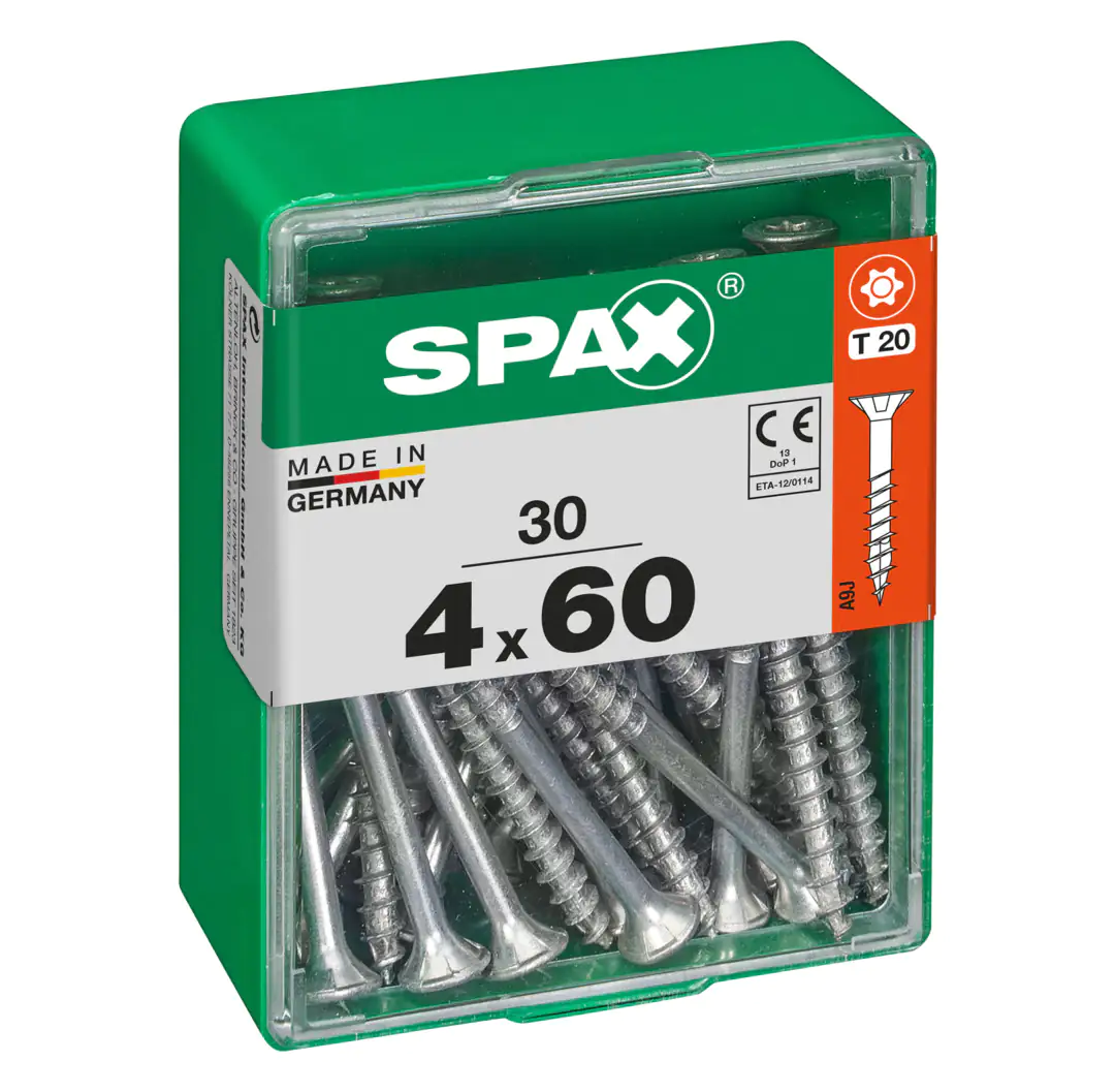 Spax Universalschrauben 4.0 x 60 mm TX 20 - 30 Stk.