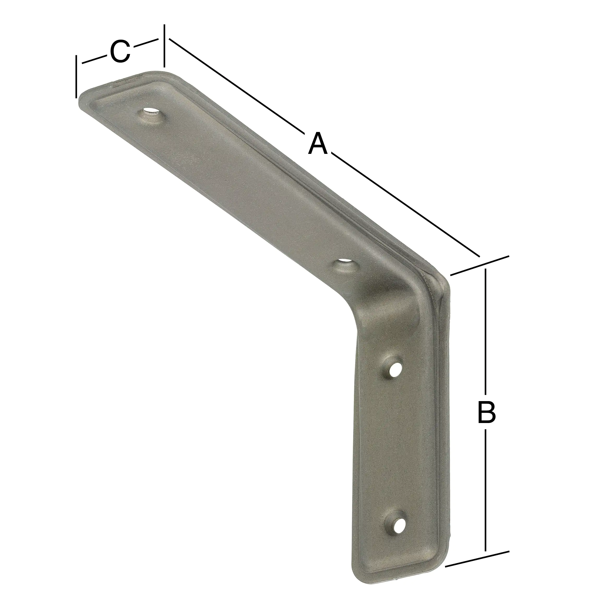 Vormann 3F-Konsolen stahlmatt 11.5 x 8 cm Vormann 3F-Konsolen stahlmatt 11.5 x 8 cm
