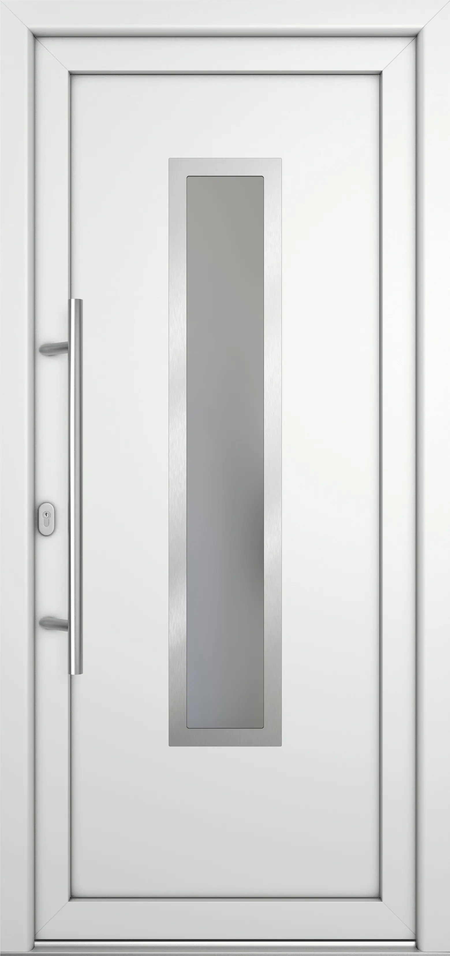 Meeth Haustür Signum Pro PVC Modell 32 108 x 208 cm DIN Links weiß Meeth Haustür Signum Pro PVC Modell 32 108 x 208 cm DIN Links weiß