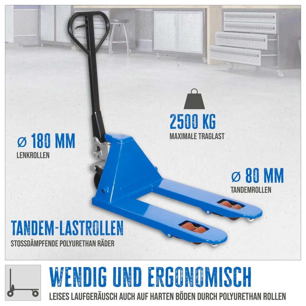 Güde Gabelhubwagen GHW 2500-80 PU