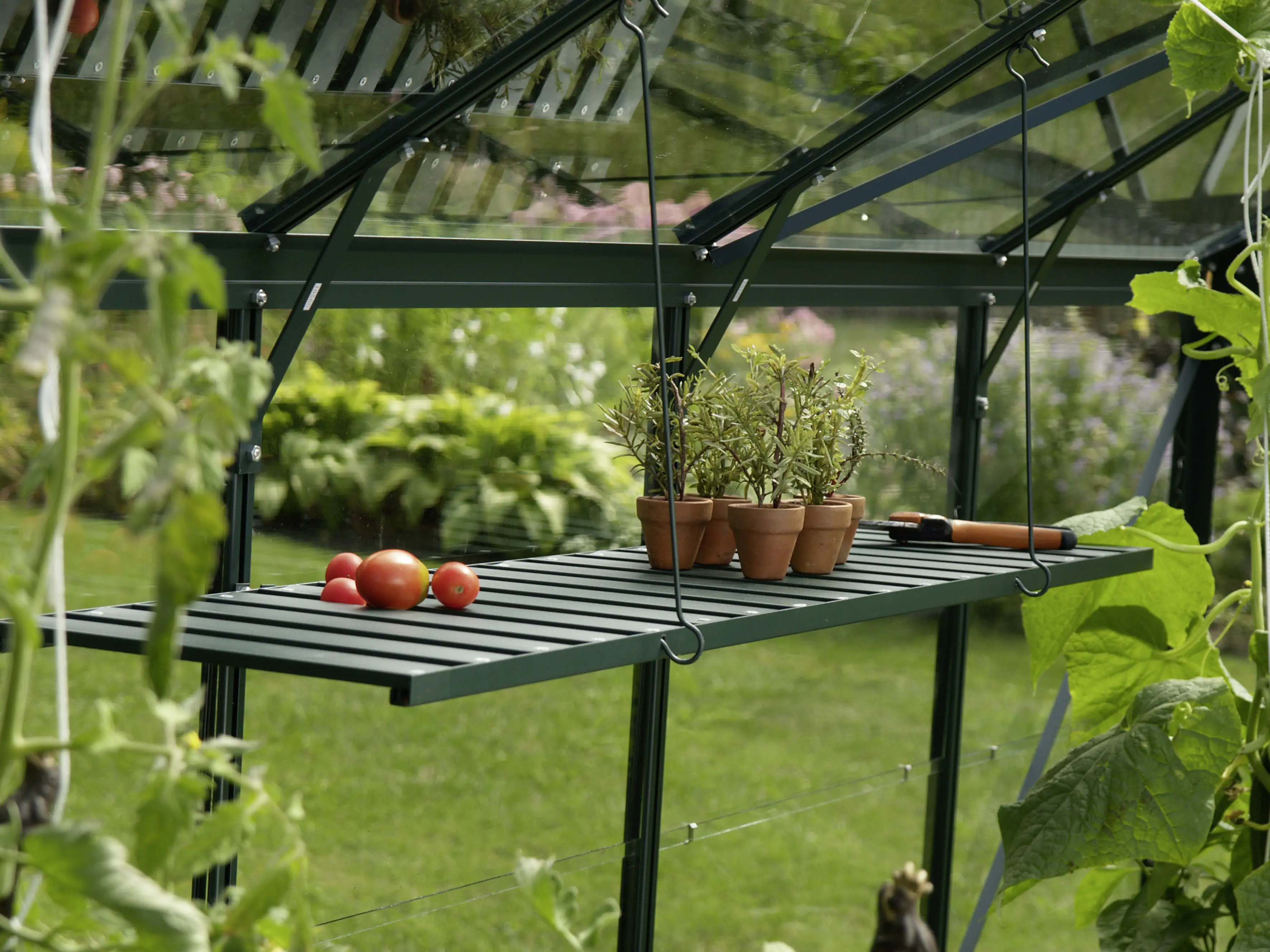 Vitavia Aluregal 120 x 31 cm smaragd Vitavia Aluregal 120 x 31 cm smaragd