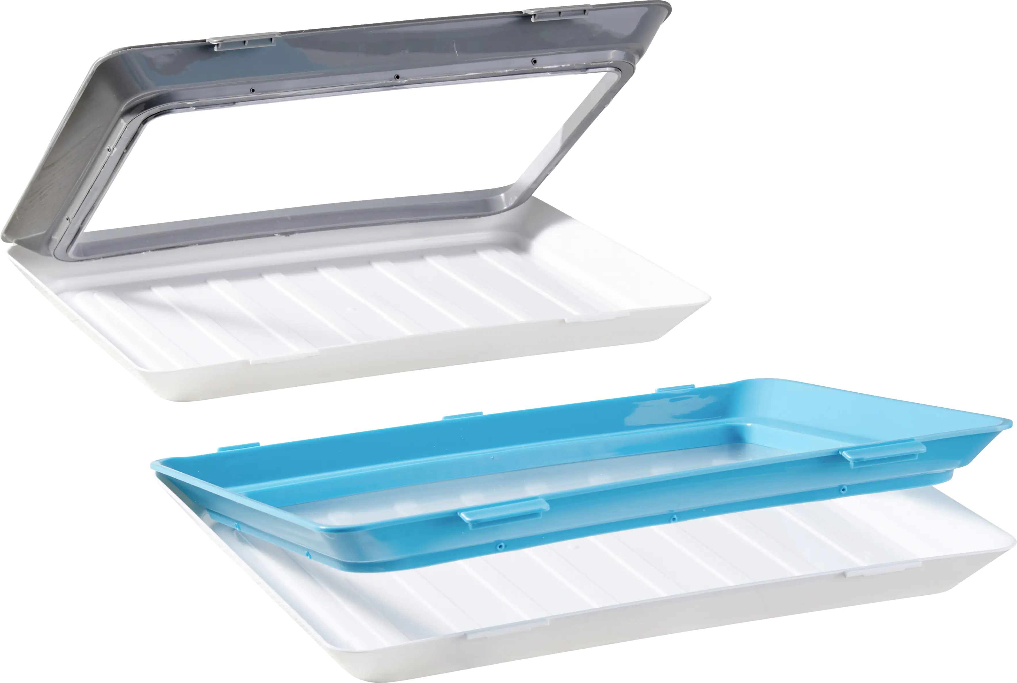 Broszio Frischhalteplatten Click und Fresh 2-er Set