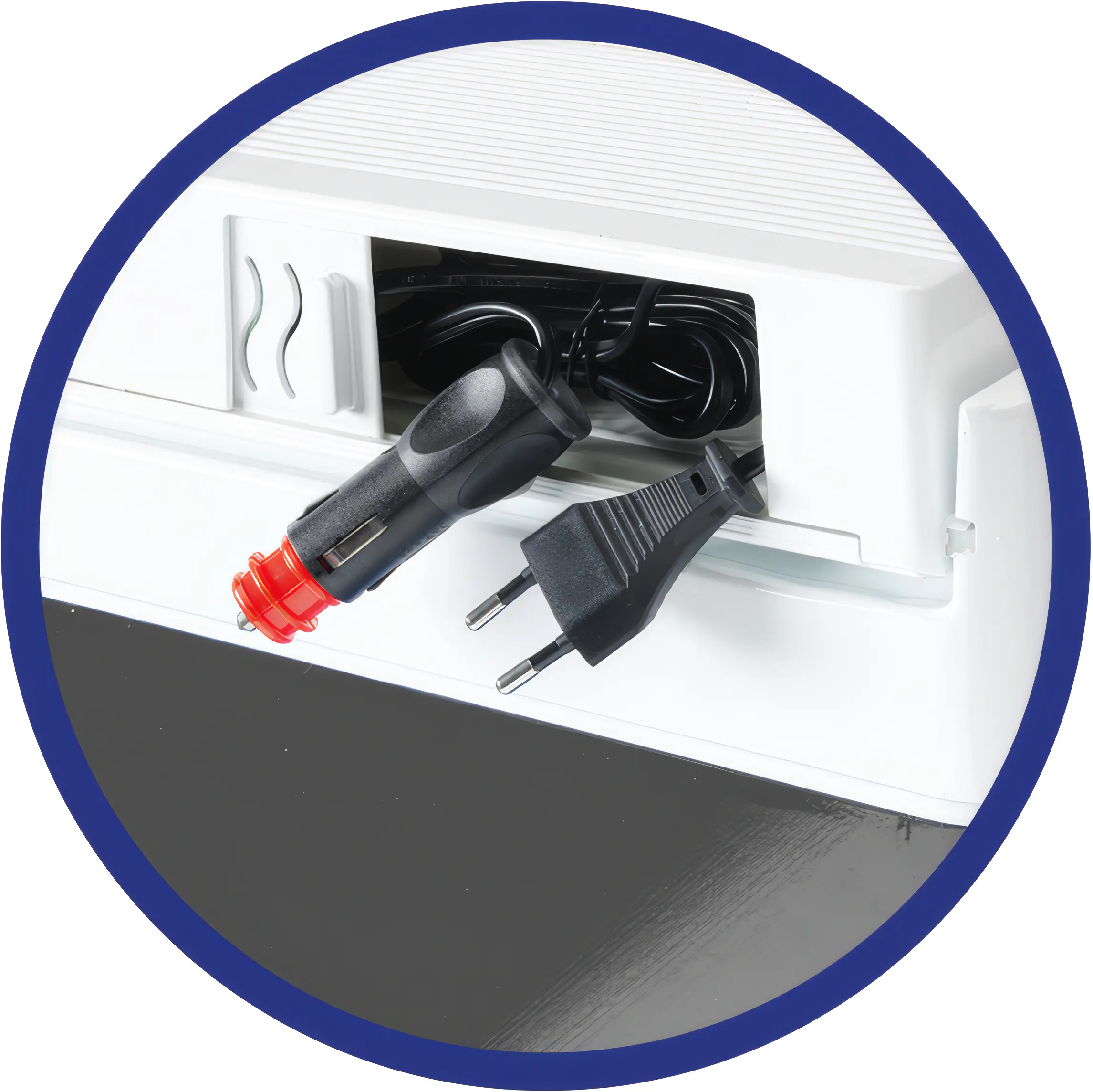 Zorn Kühlbox elektrisch ZA26 LNE 12V Anschluss grau/weiß 25 L