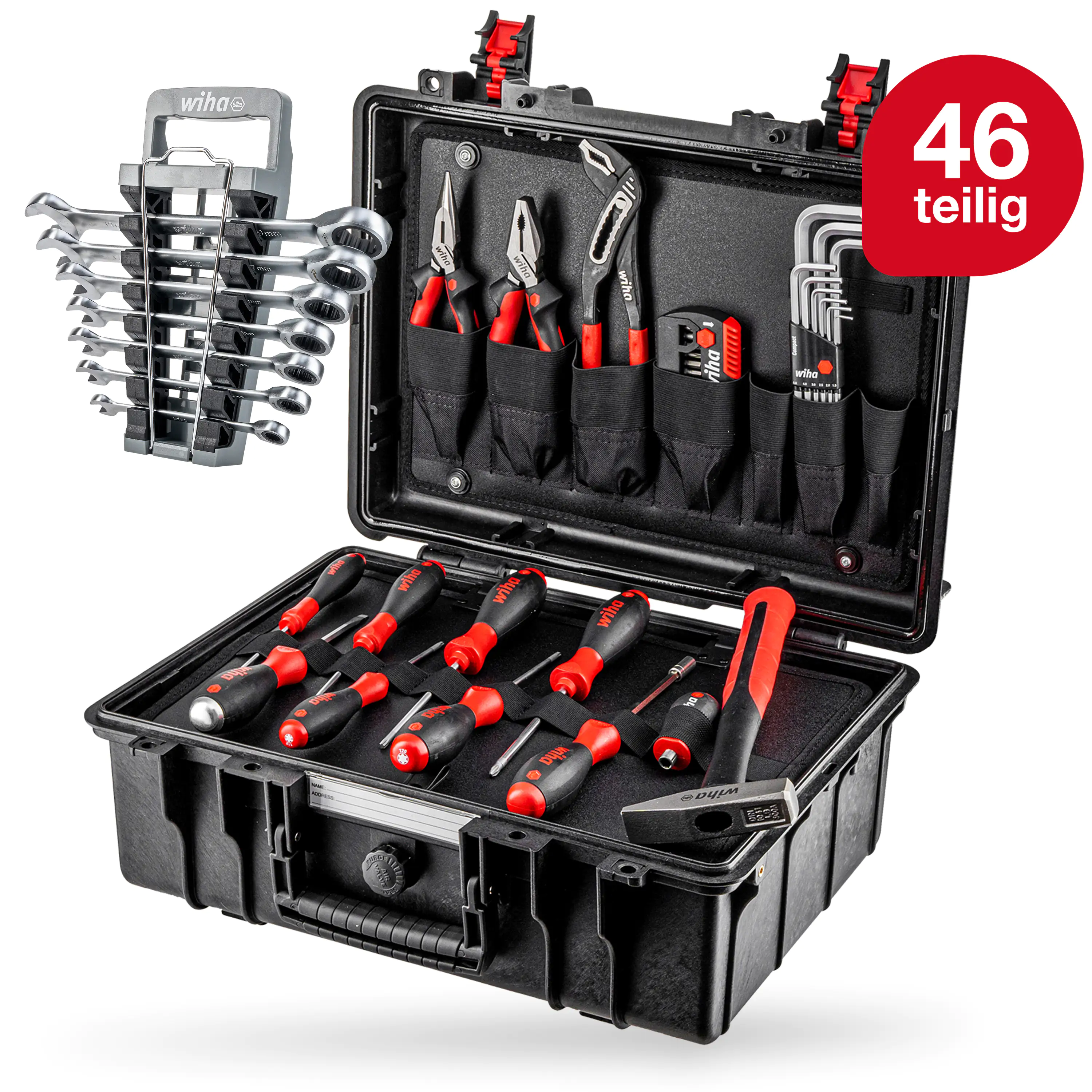 Wiha Werkzeugkoffer Basic Set L DIY 46-teilig kaufen | Globus Baumarkt