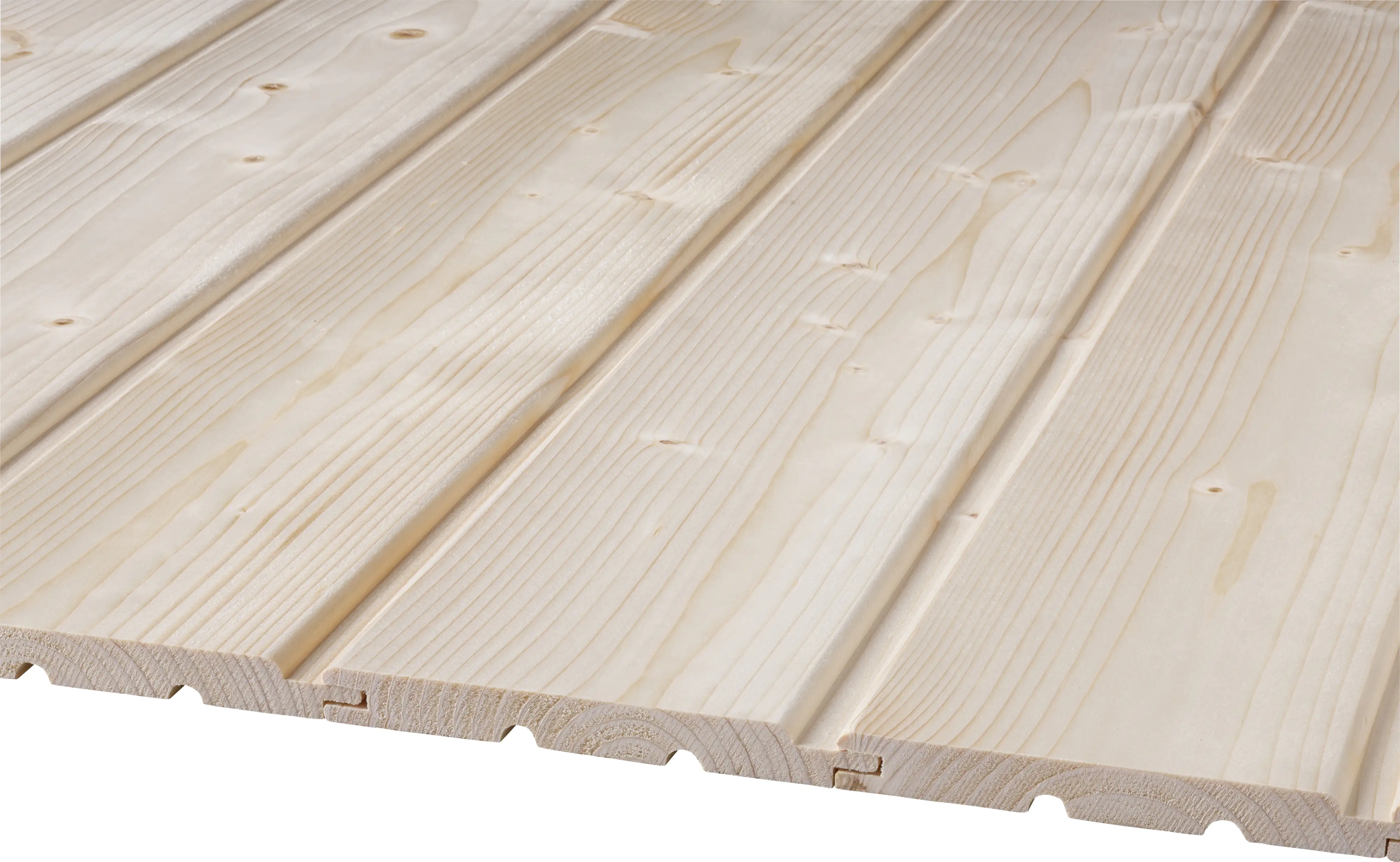 Profilholz Fichte Tanne A-Sortierung Schrägprofil 300 x 9,6 cm 12,5 mm