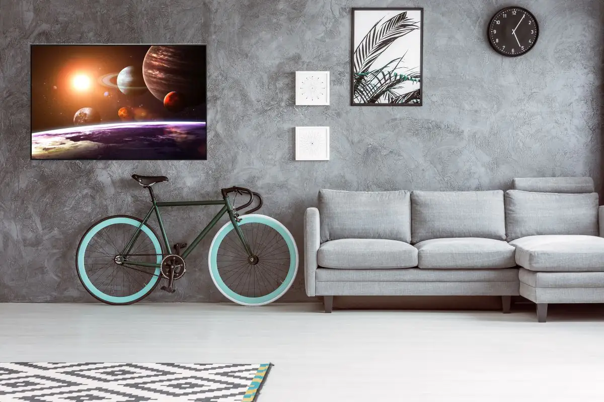 papermoon Infrarotheizkörper EcoHeat 60x120 cm 1000 Watt, Solar System