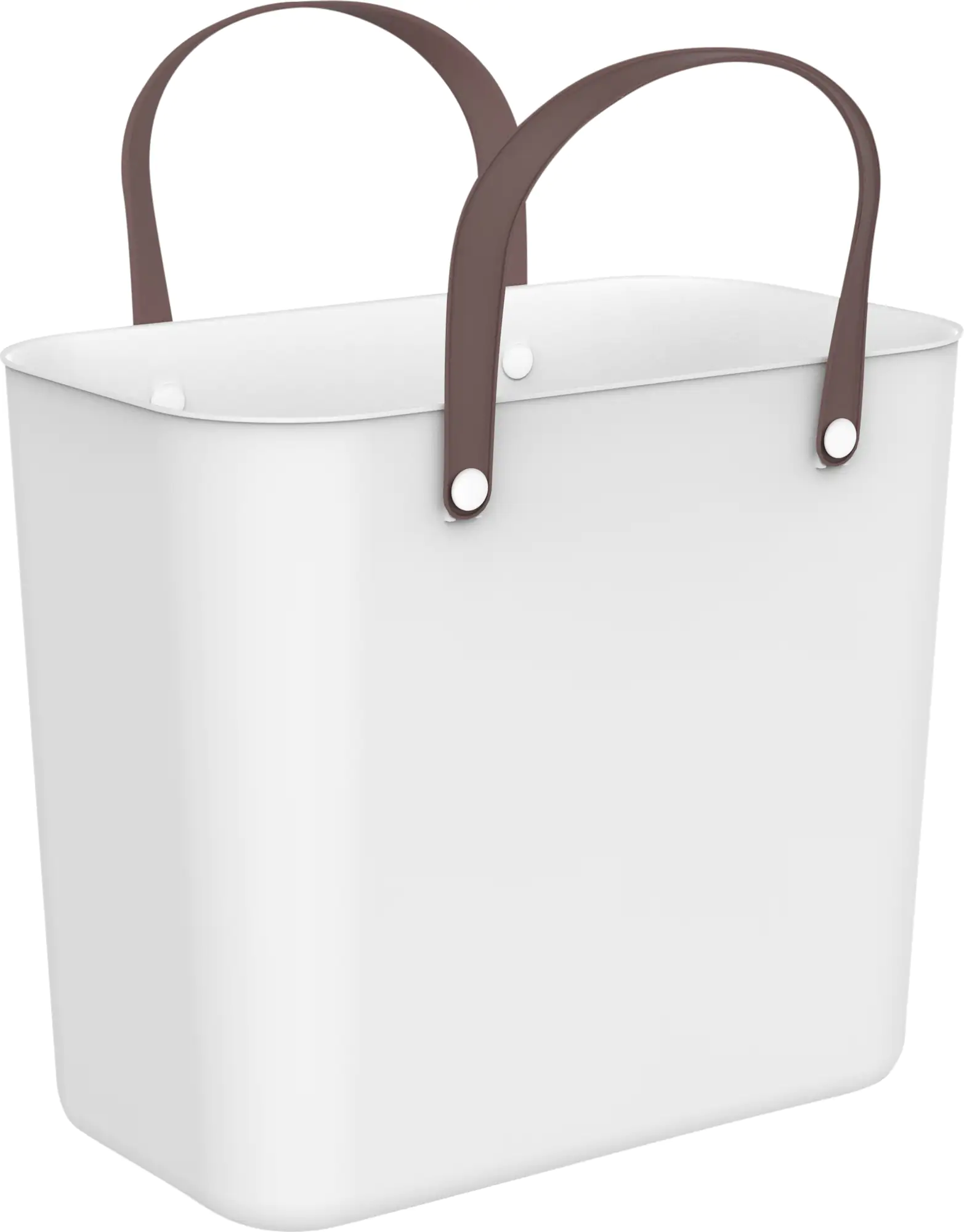 Rotho Einkaufskorb 25 L Albula mistletoe white