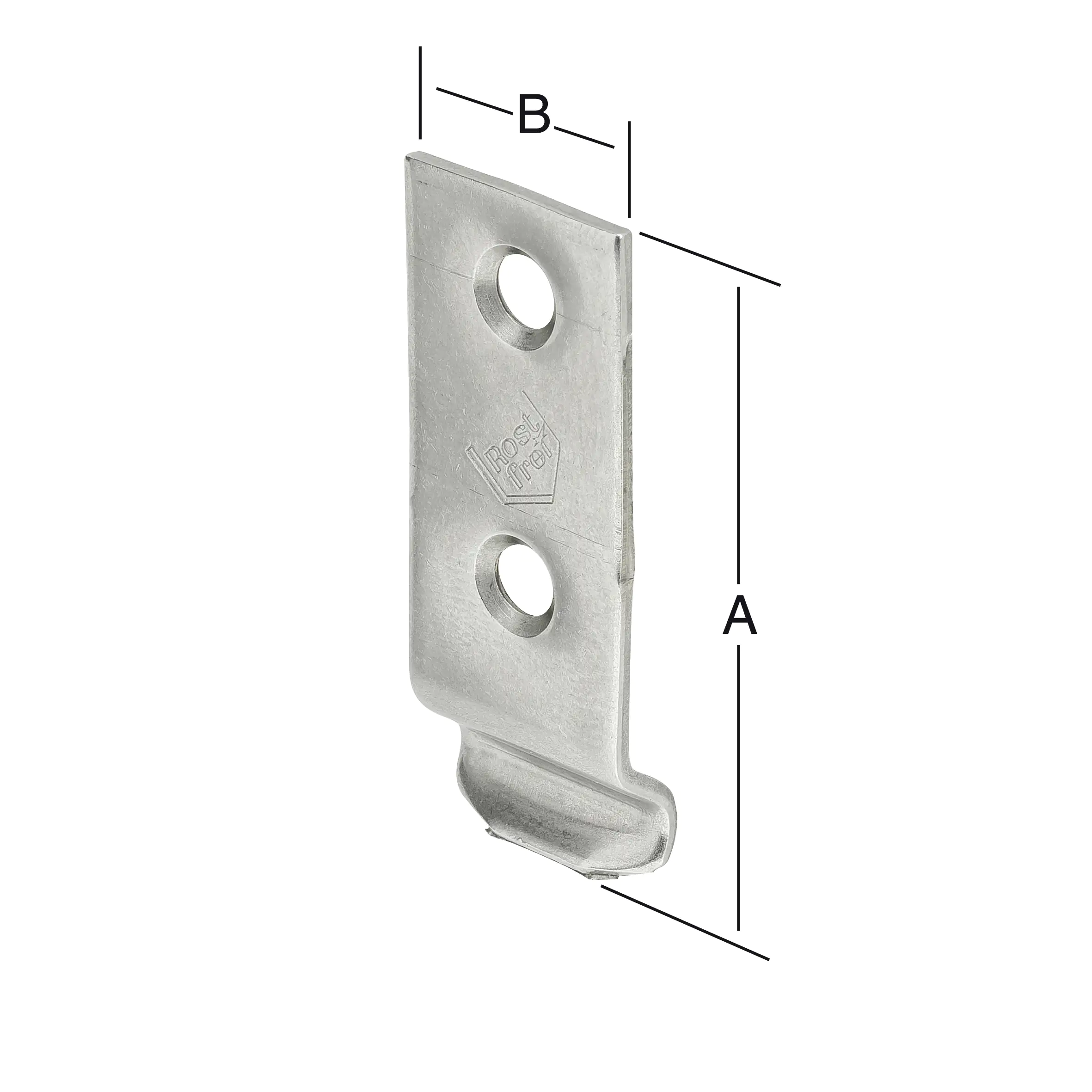 Vormann Schließhaken 46 x 15 mm Vormann Schließhaken 46 x 15 mm