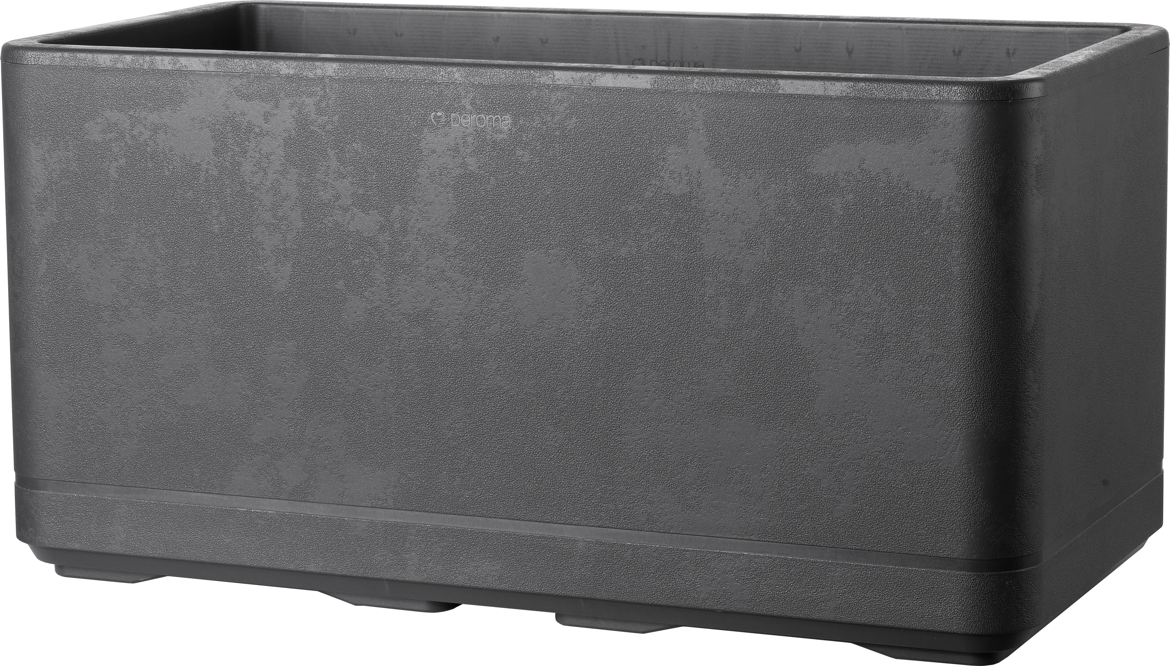 Deroma Pflanztopf Cosmo Kunststoff 77,7 x 39,4 cm anthrazit