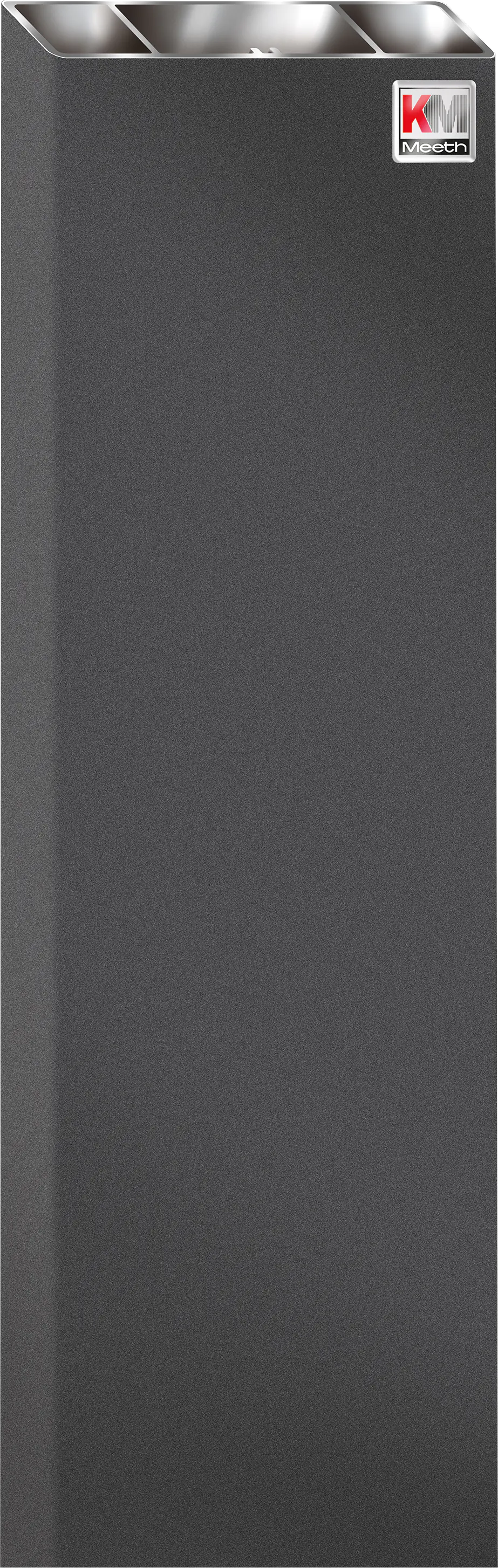 KM Zaun Zaunlatte 7,4 x 2 cm, anthrazit