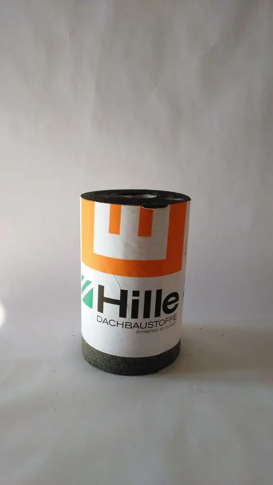 Hille Bitumenbahn G 200 DD besandet 10 x 0,175 m = 1,75 m² schwarz