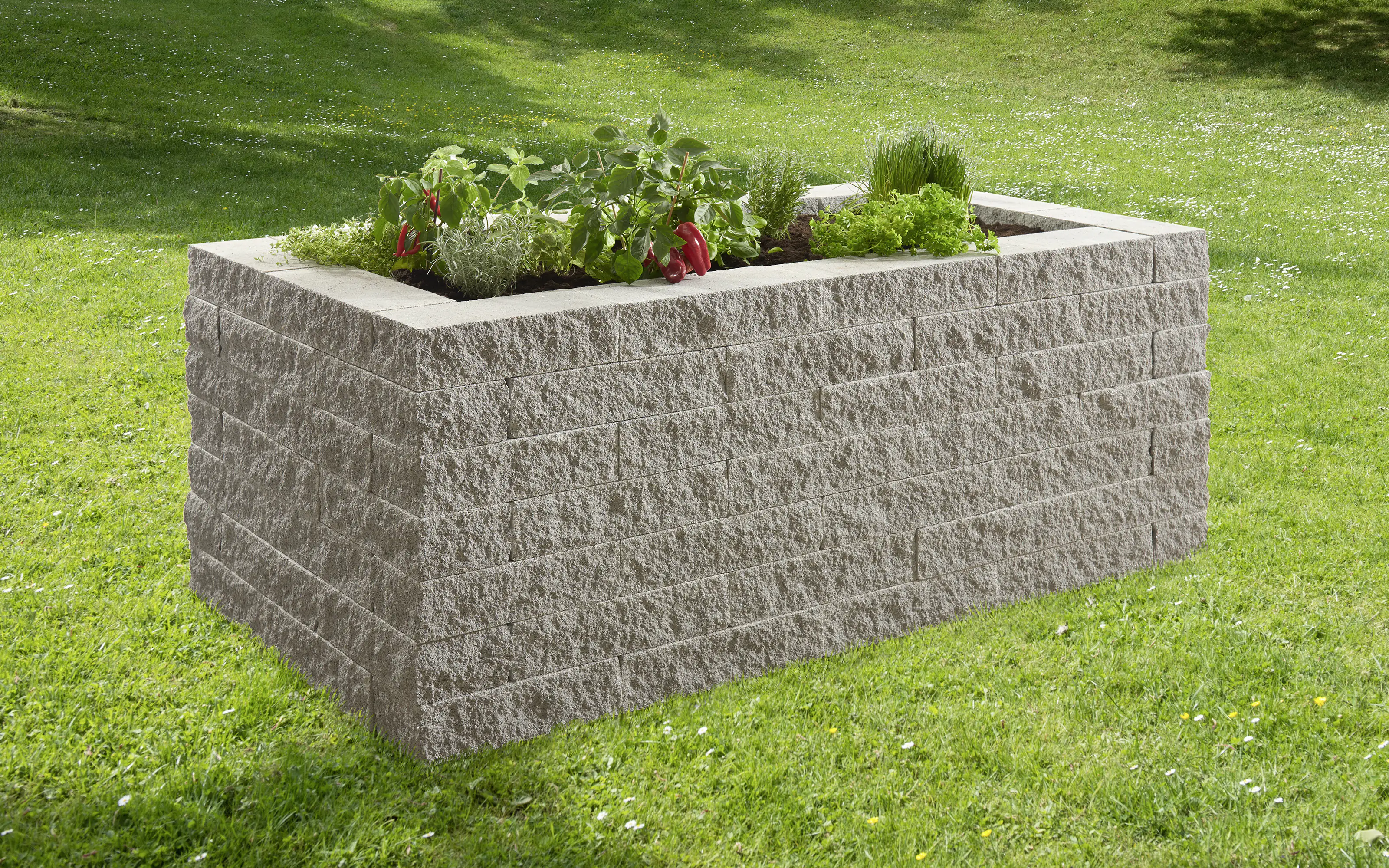 4333692841764_2272182 Kann Hochbeet-Set Montania 170 x 90 x 70 cm silbergrau