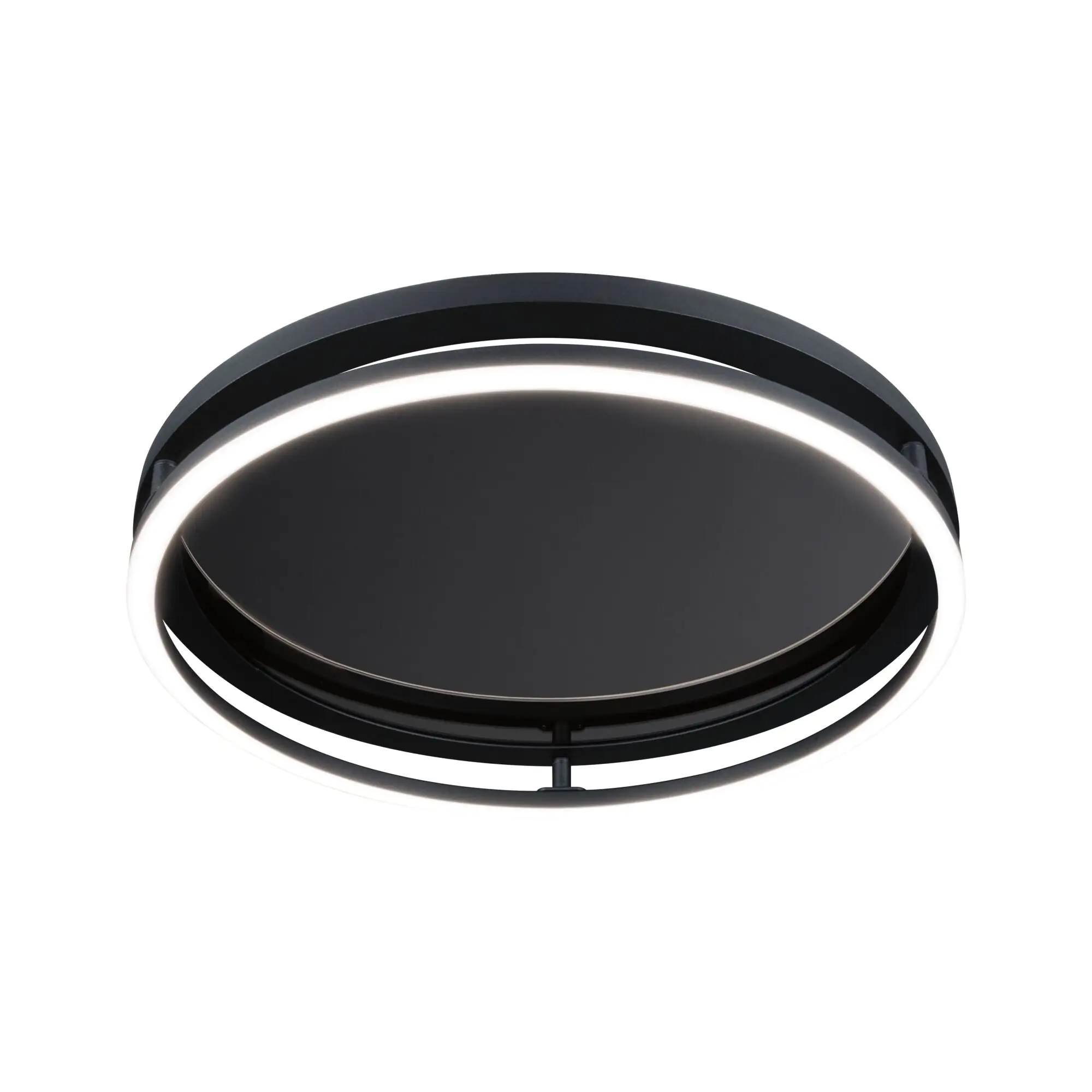 Paulmann LED Deckenleuchte Spaceglow One schwarz matt Ø 39 cm RGBW Paulmann LED Deckenleuchte Spaceglow One schwarz matt Ø 39 cm RGBW