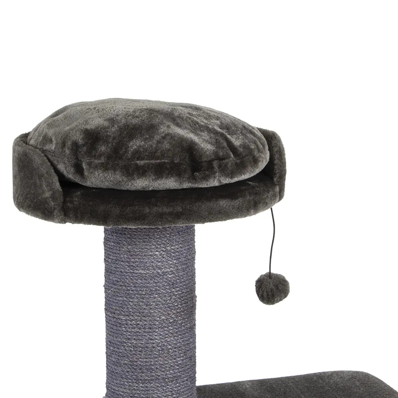 4038374116160_5 CanadianCat Kratzbaum Maine Coon 120 H 120 cm grau