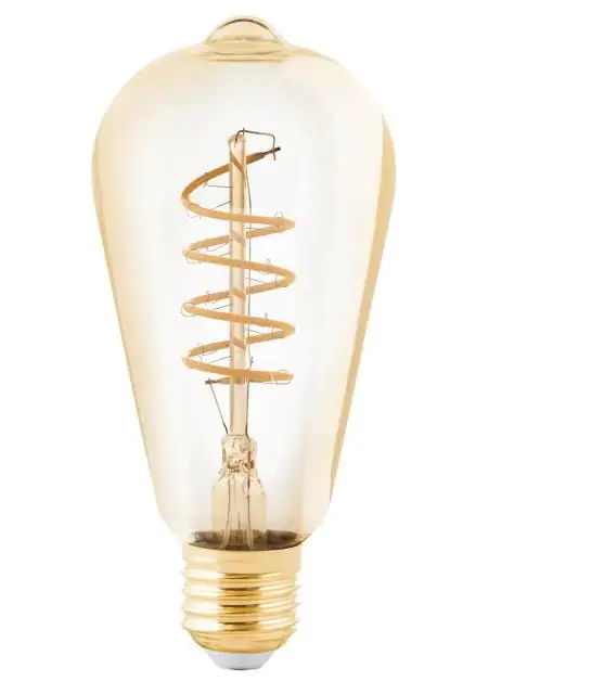 Eglo LED Deko Leuchtmittel Edison ST64 E27 4W amber 2000K Eglo LED Deko Leuchtmittel Edison ST64 E27 4W amber 2000K
