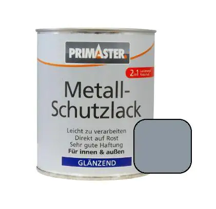 Primaster Metall-Schutzlack 750 ml silber glänzend