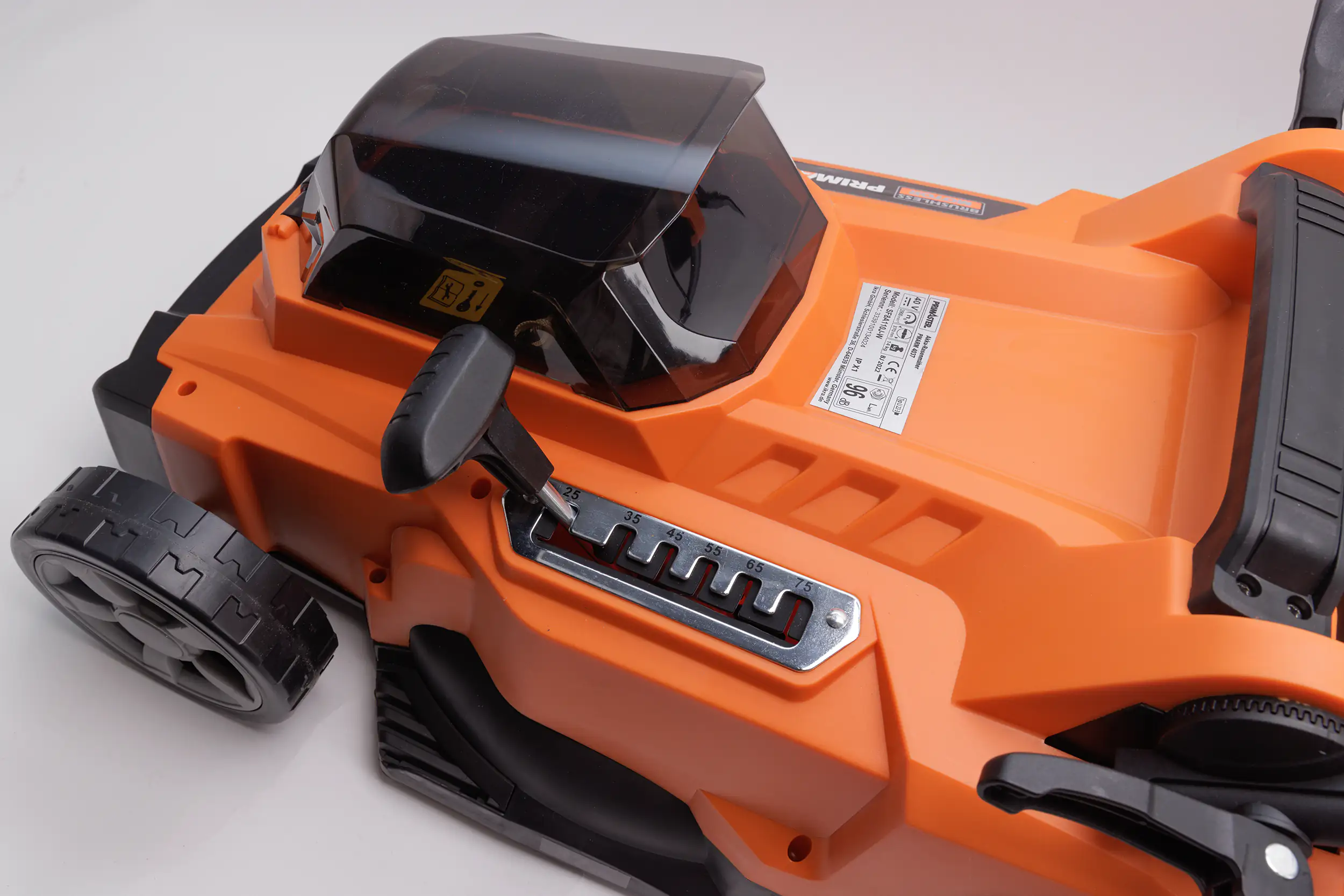 Primaster Akku-Rasenmäher PMARM 4037 inkl. 2 Akkus und Ladegerät