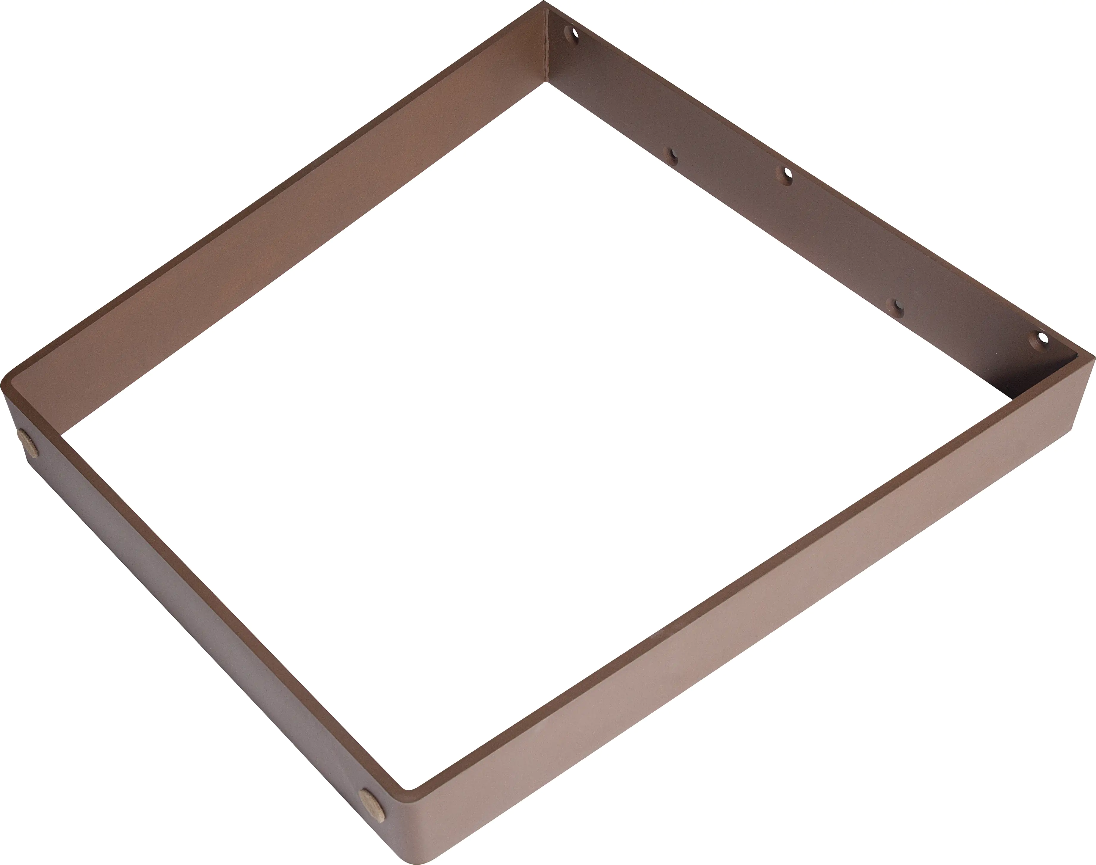 4004589020226 Dieda Tischbein V-Form rostoptik Maße: 71,0 x 70,0 x 10,0 cm