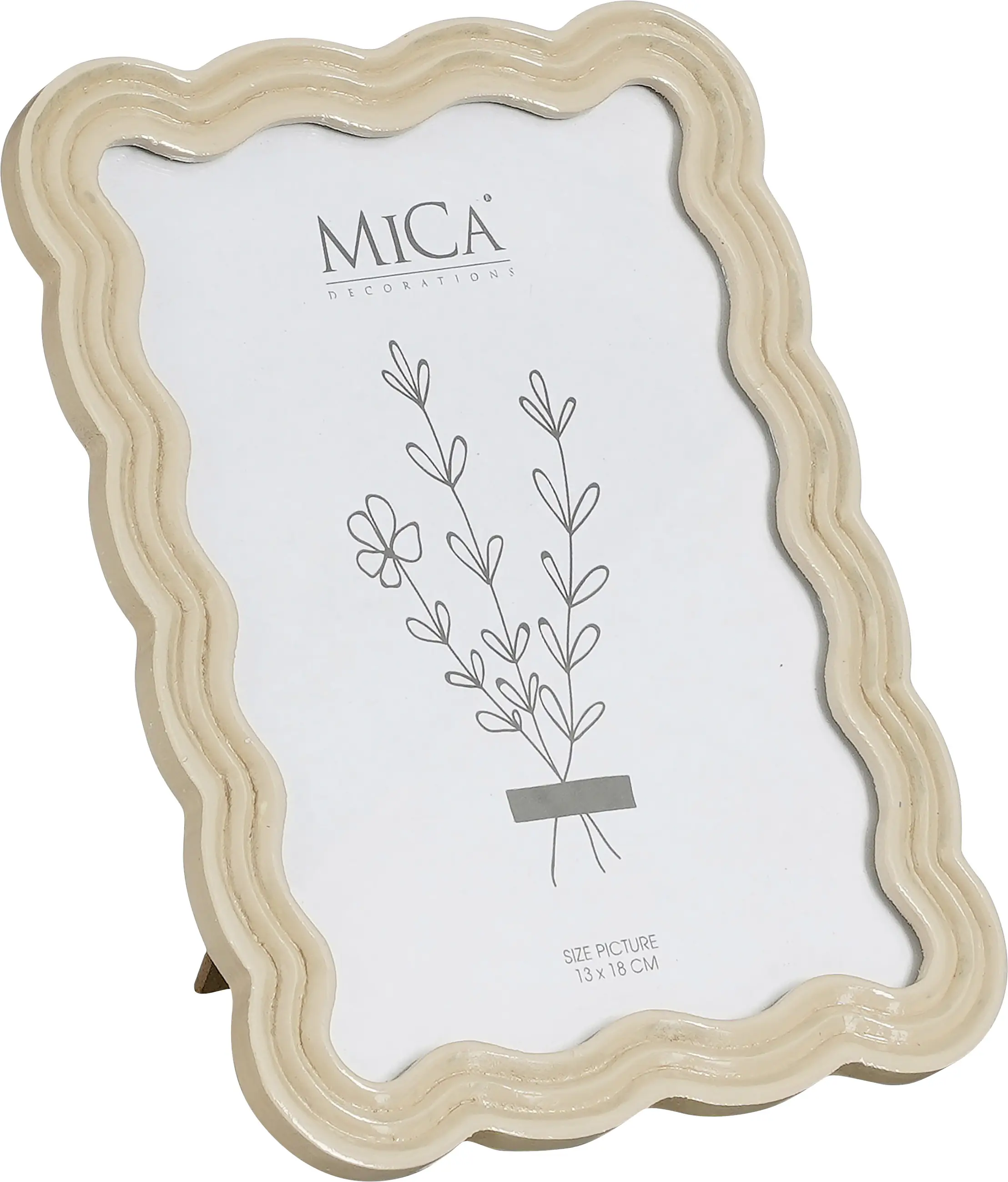Mica Bilderrahmen Fisci off white 20 x 15 cm