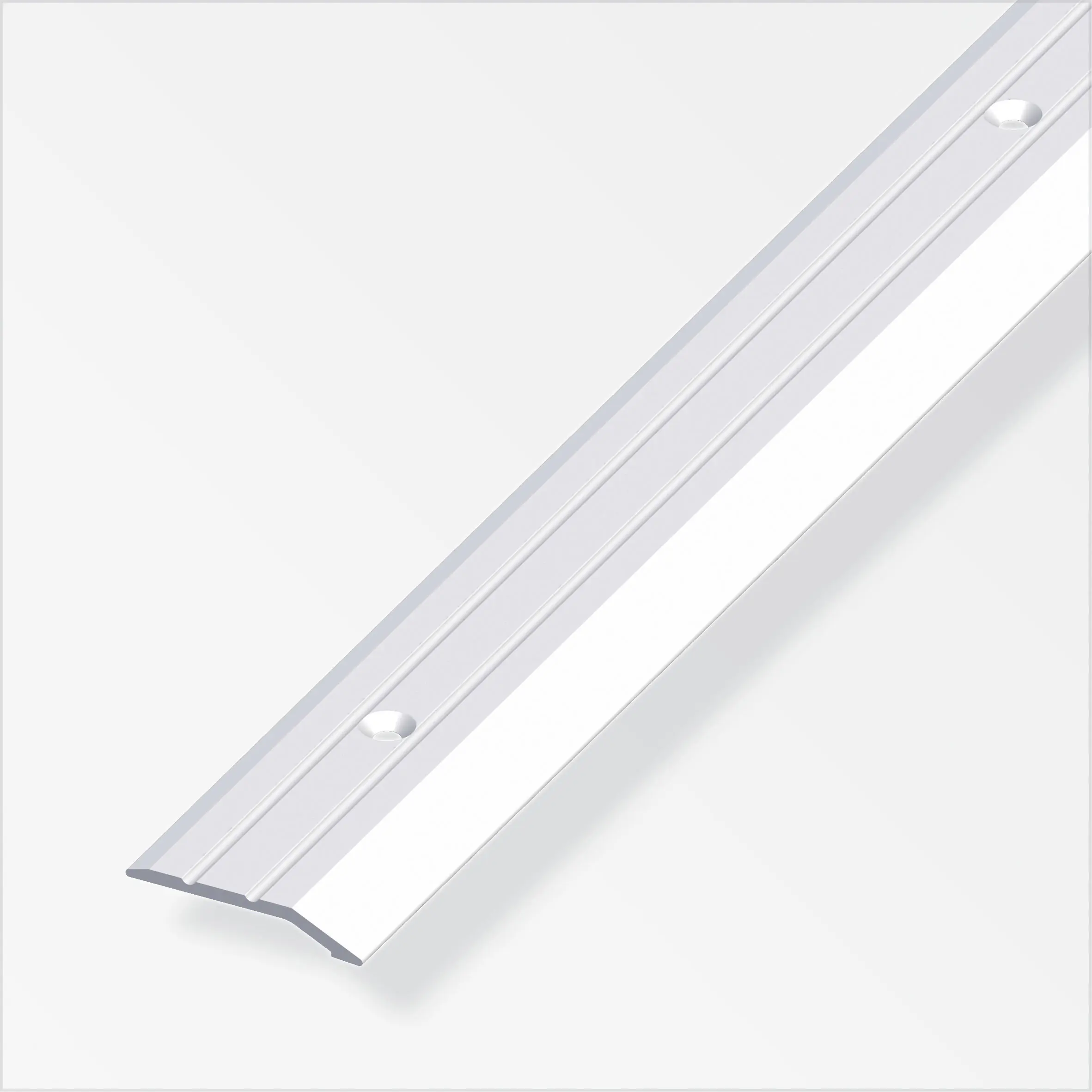 alfer Flachabschlussprofil 2 m, 30 x 5 mm Aluminium eloxiert silber alfer Flachabschlussprofil 2 m, 30 x 5 mm Aluminium eloxiert silber