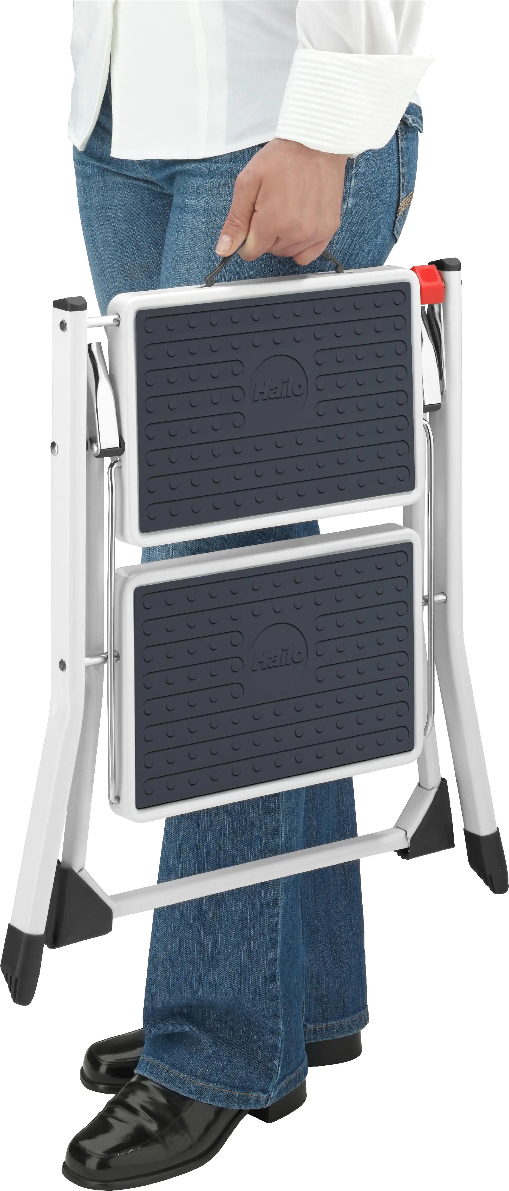 Hailo Stahl-Trittleiter MK60 StandardLine 2,44 m Hailo Stahl-Trittleiter MK60 StandardLine 2,44 m