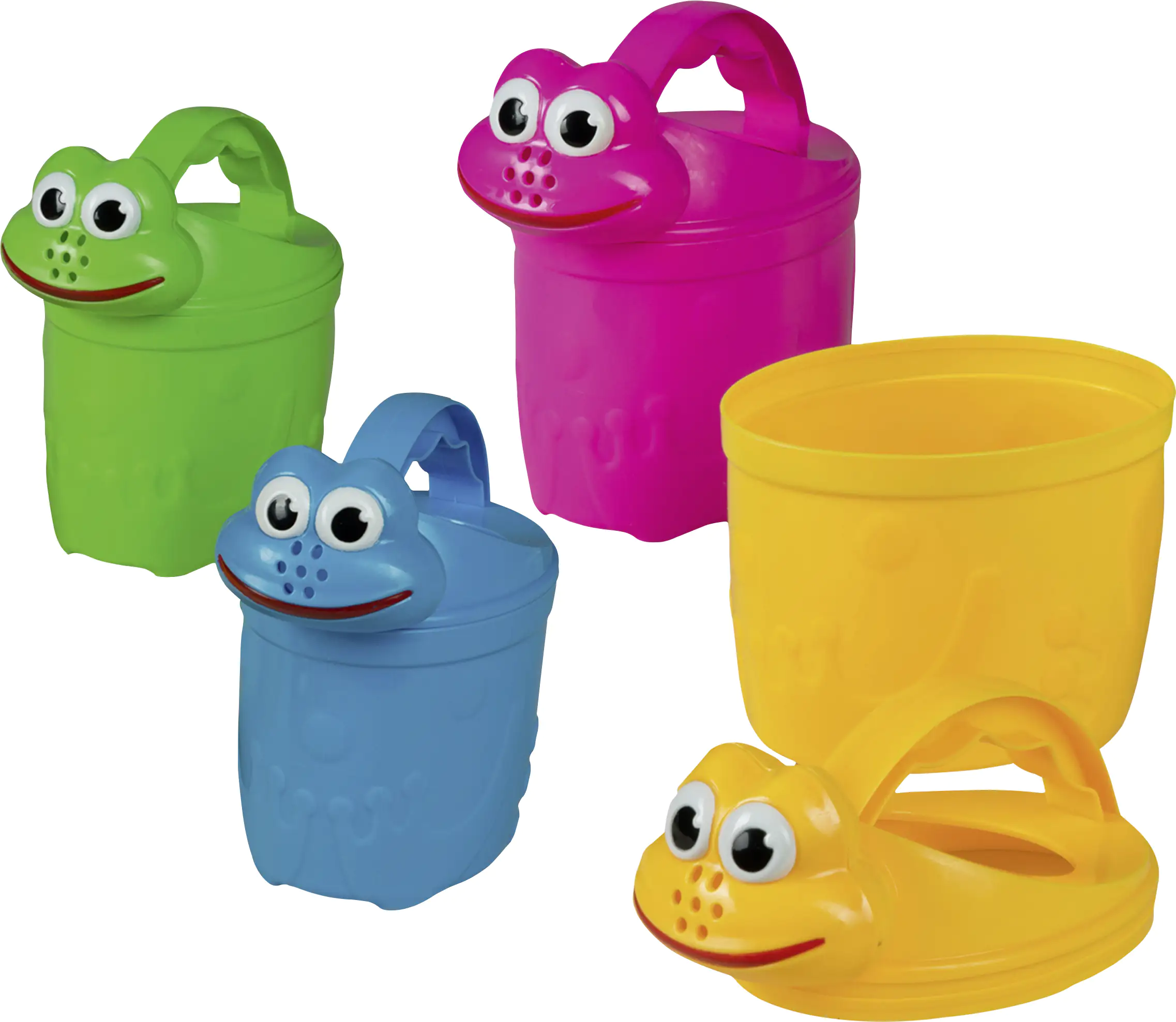 Happy People Gießkanne mit lustigem Gesicht 1 Stück Kunststoff bunt Happy People Gießkanne mit lustigem Gesicht 1 Stück Kunststoff bunt