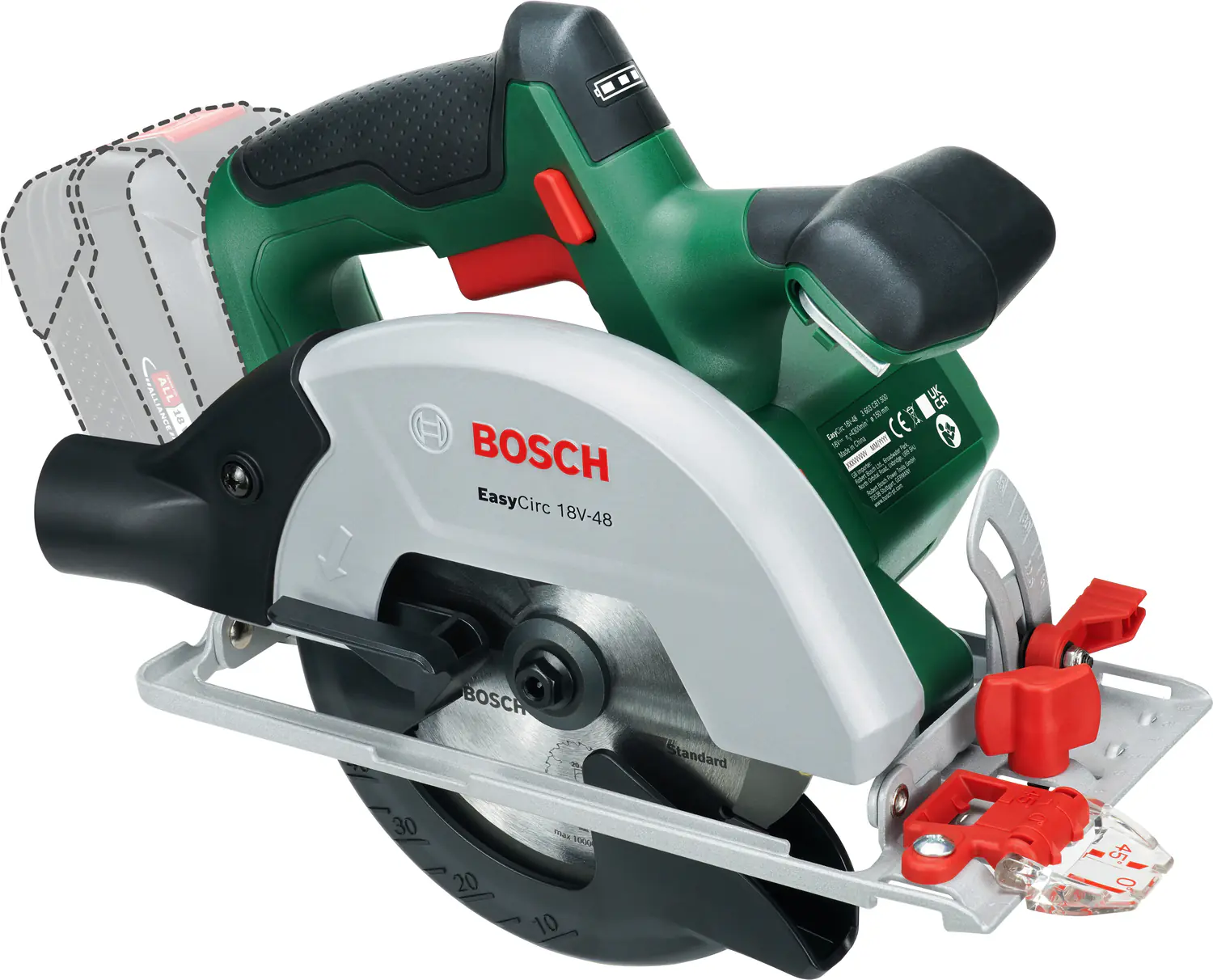 Bosch Akku-Kreissäge EasyCirc 18V-48 Solo