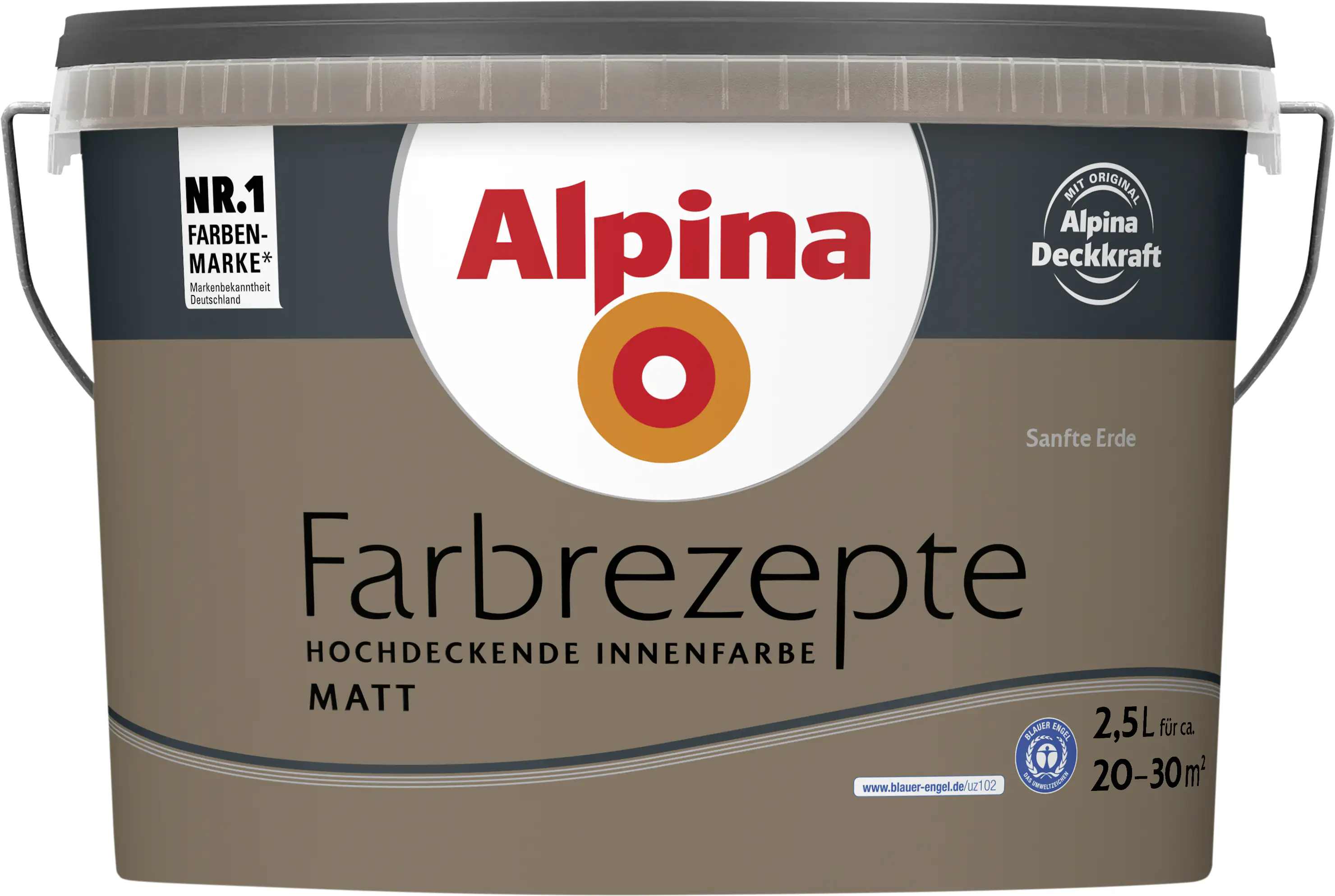 Alpina Farbrezepte Sanfte Erde matt 2,5 L Alpina Farbrezepte Sanfte Erde matt 2,5 L