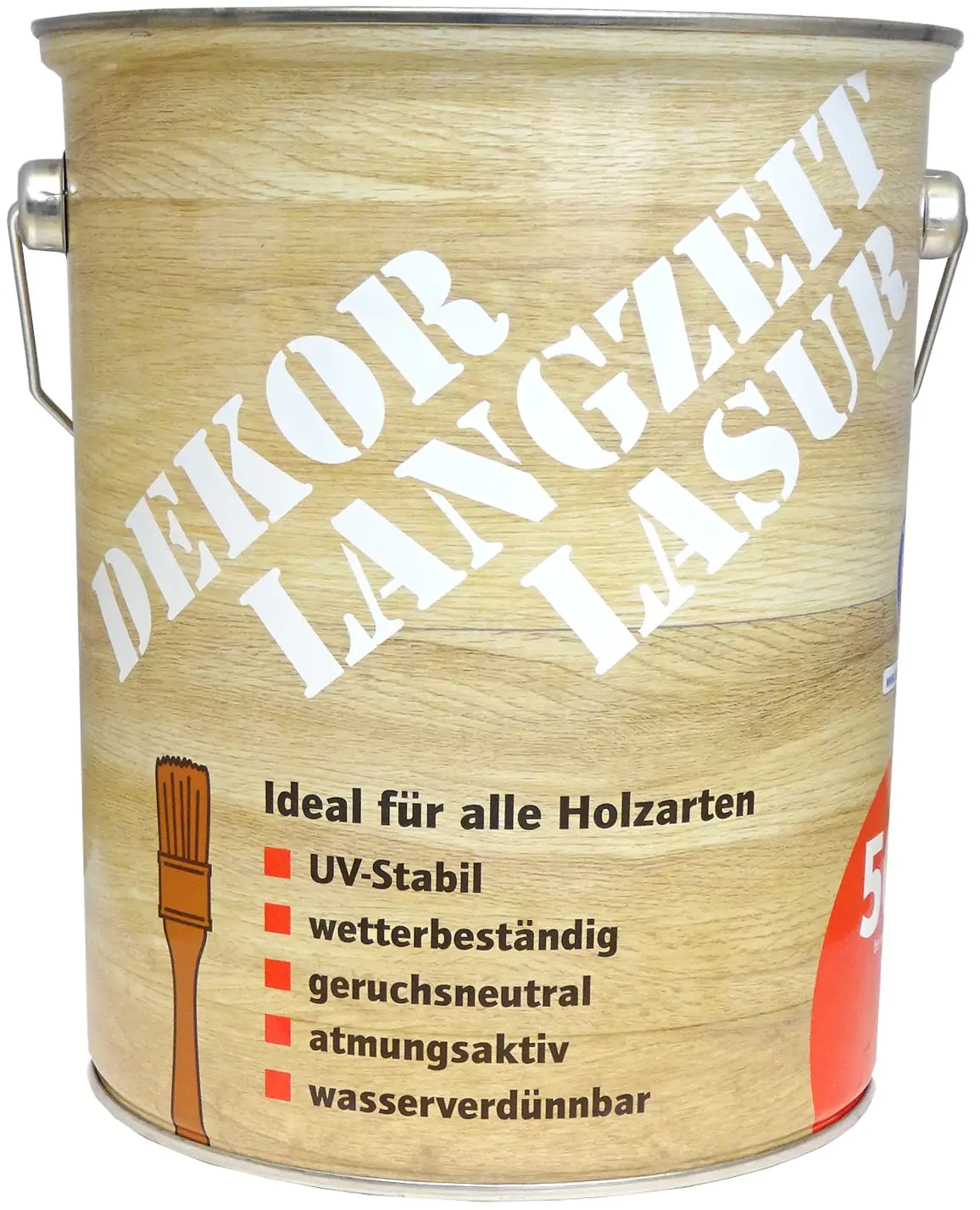 Wilckens Dekor Langzeitlasur 5 L grau