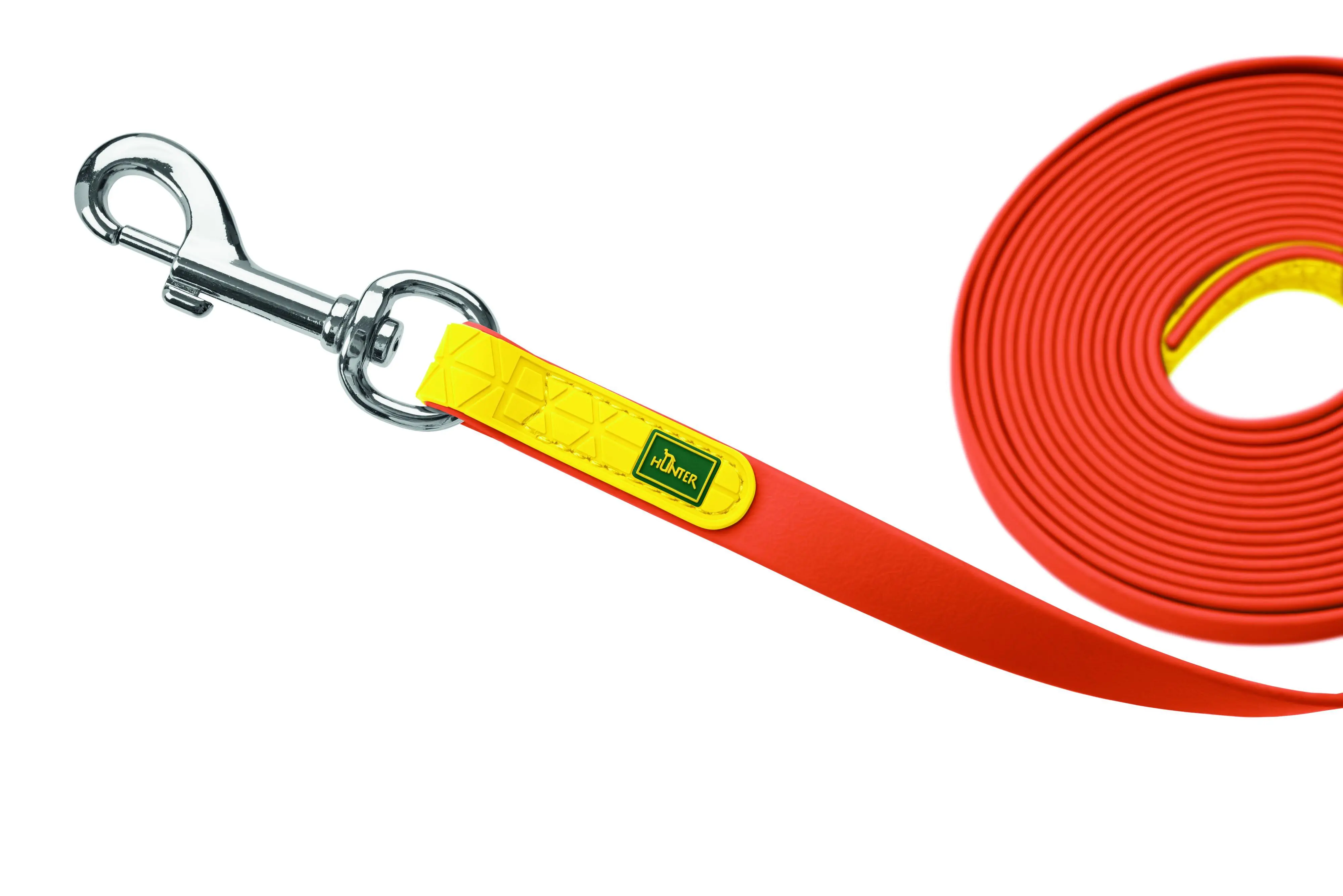 Hunter Schleppleine Hund Convenience 5 m x 2 cm neonorange
