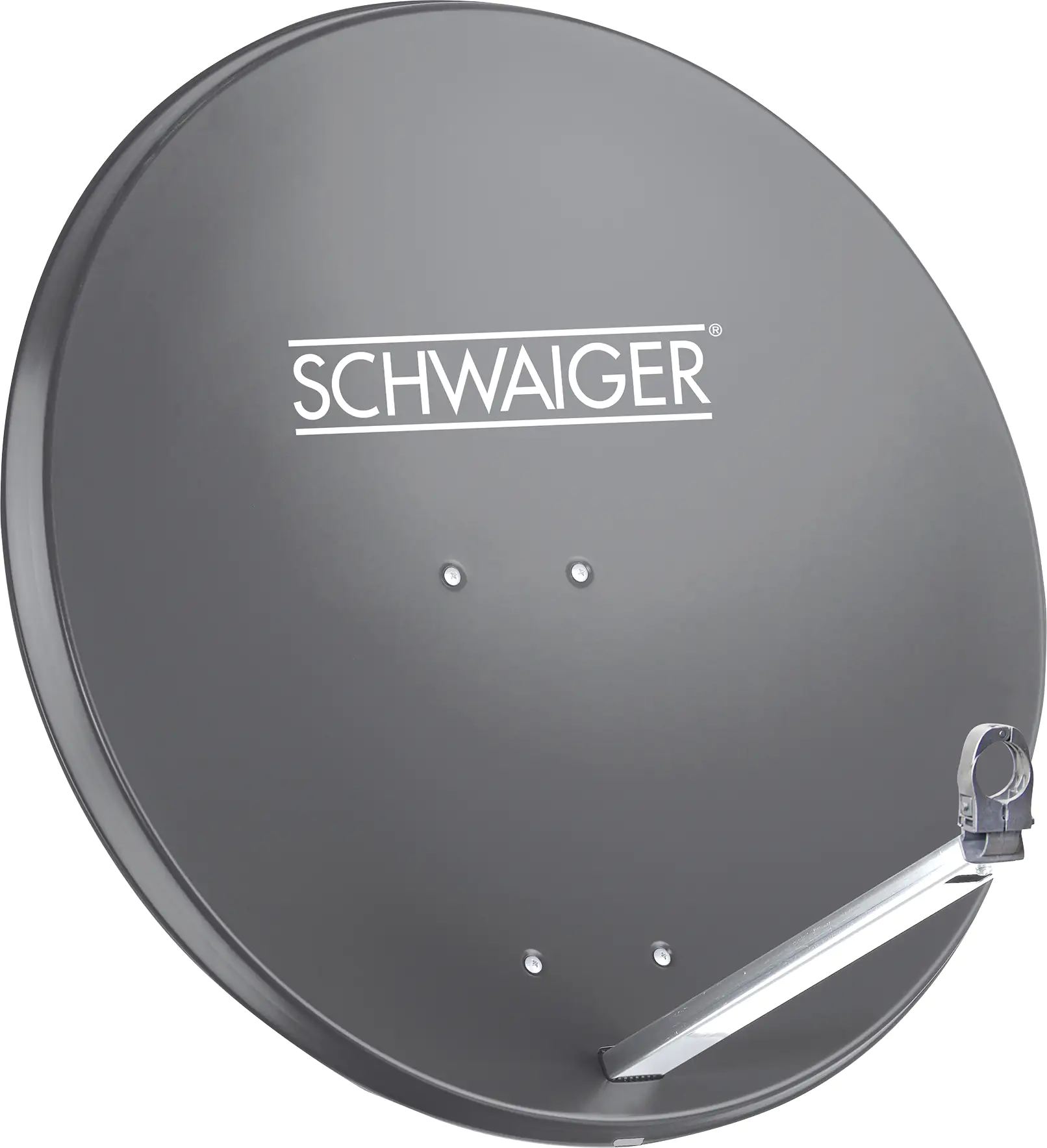Schwaiger SAT Spiegel Aluminium 75 cm anthrazit