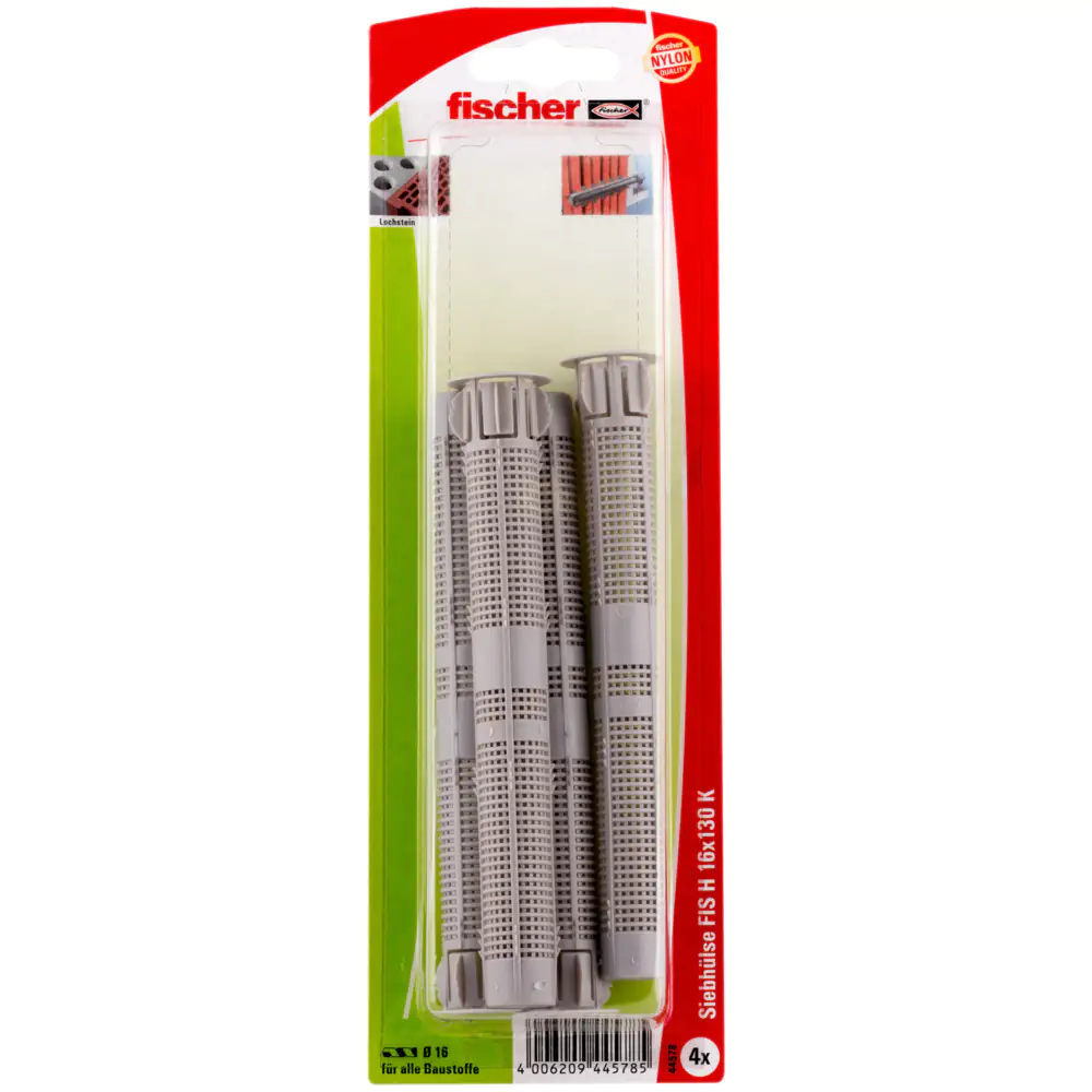 Fischer Ankerhülse FIS 16.0 x 130 mm - 4 Stück Fischer Ankerhülse FIS 16.0 x 130 mm - 4 Stück