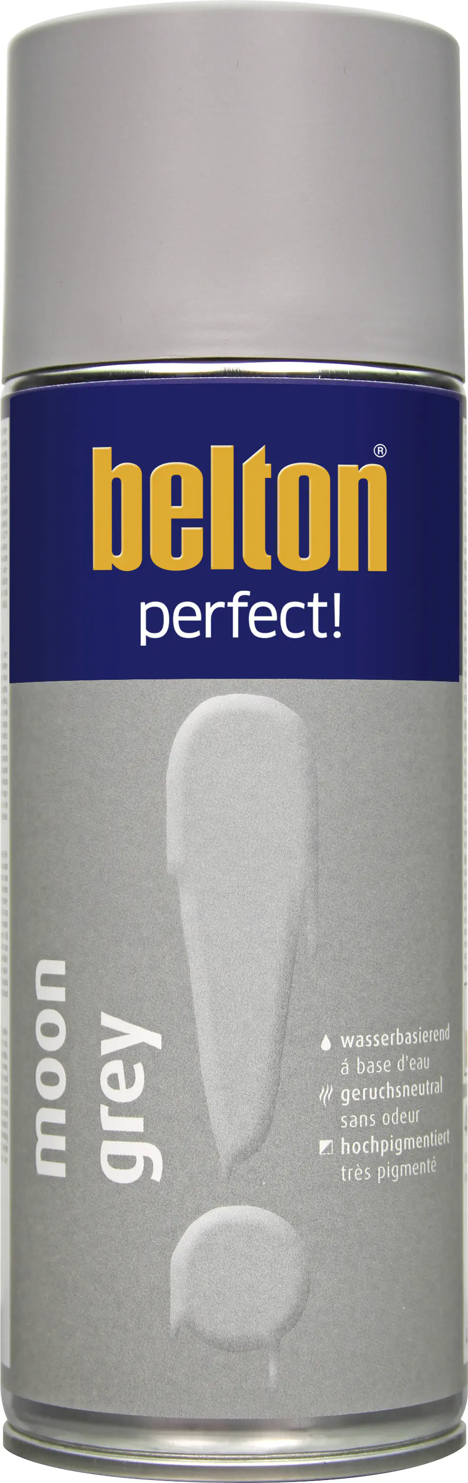 Belton perfect Lackspray 400 ml Moon grey seidenmatt Belton perfect Lackspray 400 ml Moon grey seidenmatt