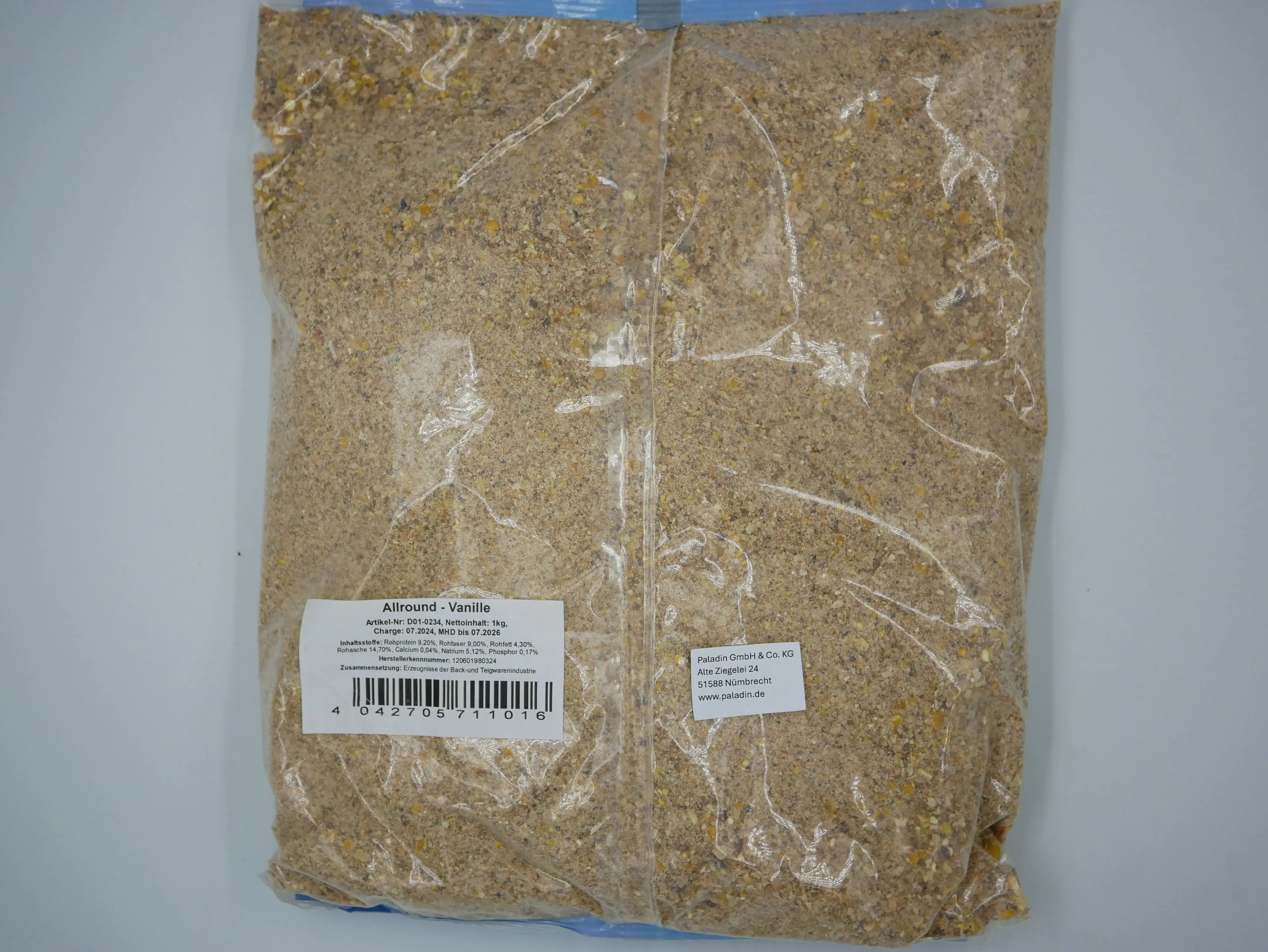 Paladin Fischfutter Allround Vanille 1kg 1 kg/Vanille Fertigfutter