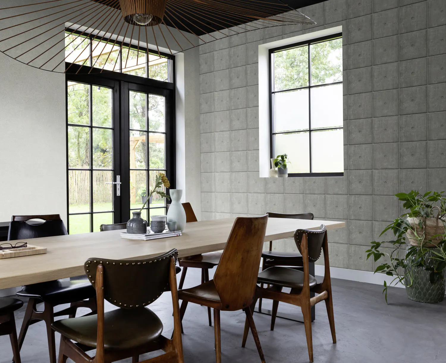 Rasch Vliestapete 315141 Silber-Silbergrau Uni 10,05 m x 0,53 m