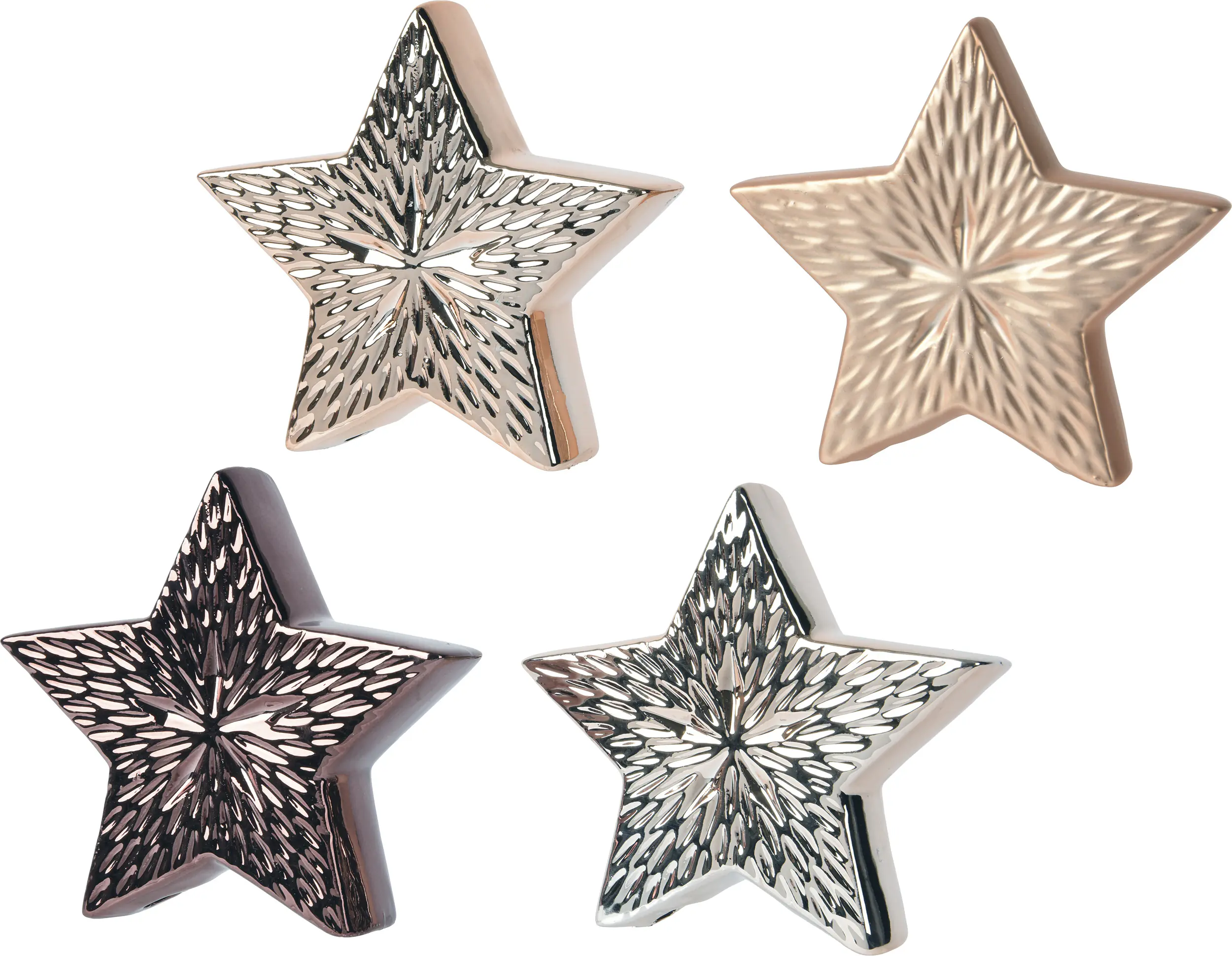 Dekostern Porzellan 11 x 12 cm