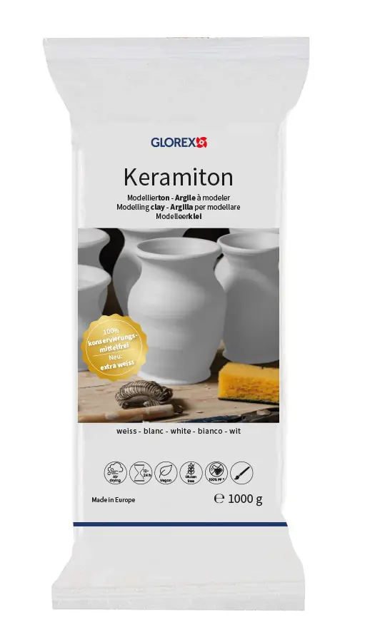 Glorex Keramiton weiß 1000 g
