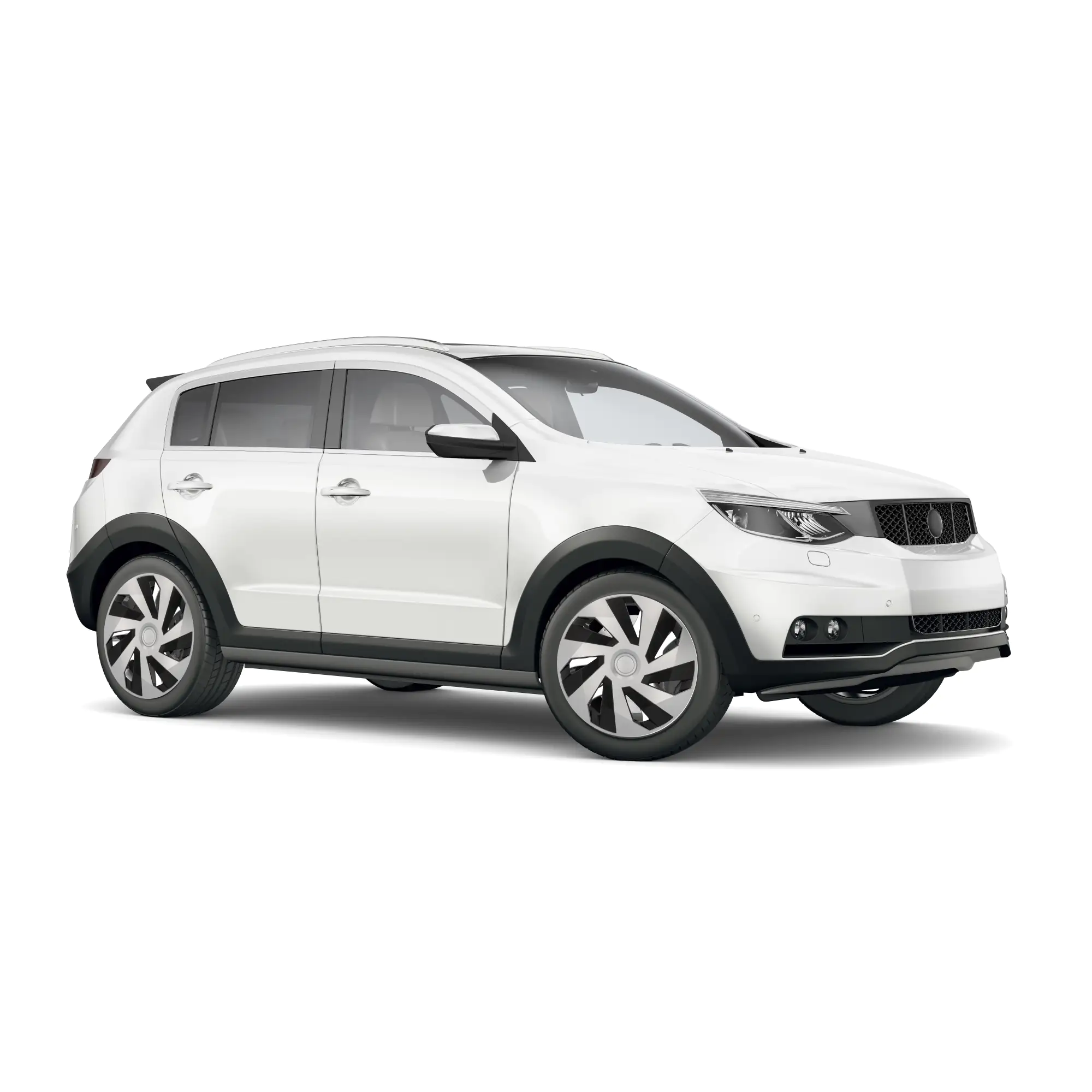 Cartrend Radzierblenden Flow 40 cm (16 Zoll) silber schwarz 4 Stück Cartrend Radzierblenden Flow 40 cm (16 Zoll) silber schwarz 4 Stück