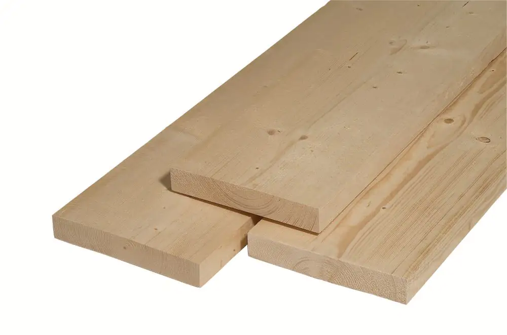 Diele Fichte Tanne sägerau feiner Sägeschnitt 400 cm 240 x 48 mm