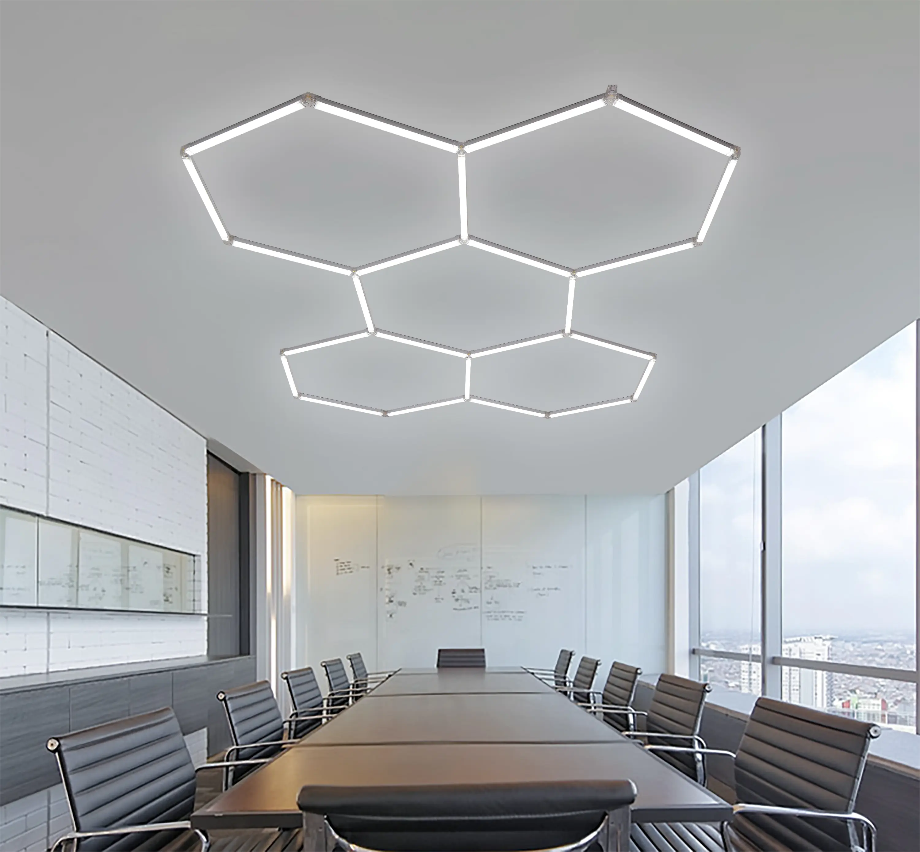 LED Deckenleuchte Premium Line Aero 247 x 171 cm kaltweiß dimmbar  LED Deckenleuchte Premium Line Aero 247 x 171 cm kaltweiß dimmbar