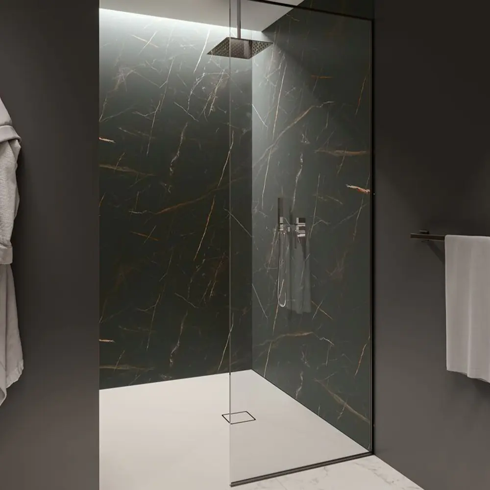 Wetwall Elite Wandpaneel  Marbre Celeste 60 x 242 cm mit Nut & Feder