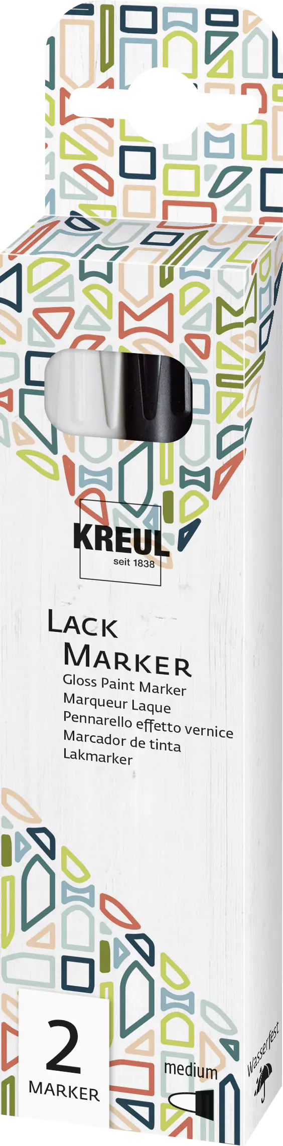 Kreul Lack Marker medium 2 Stifte Kreul Lack Marker medium 2 Stifte