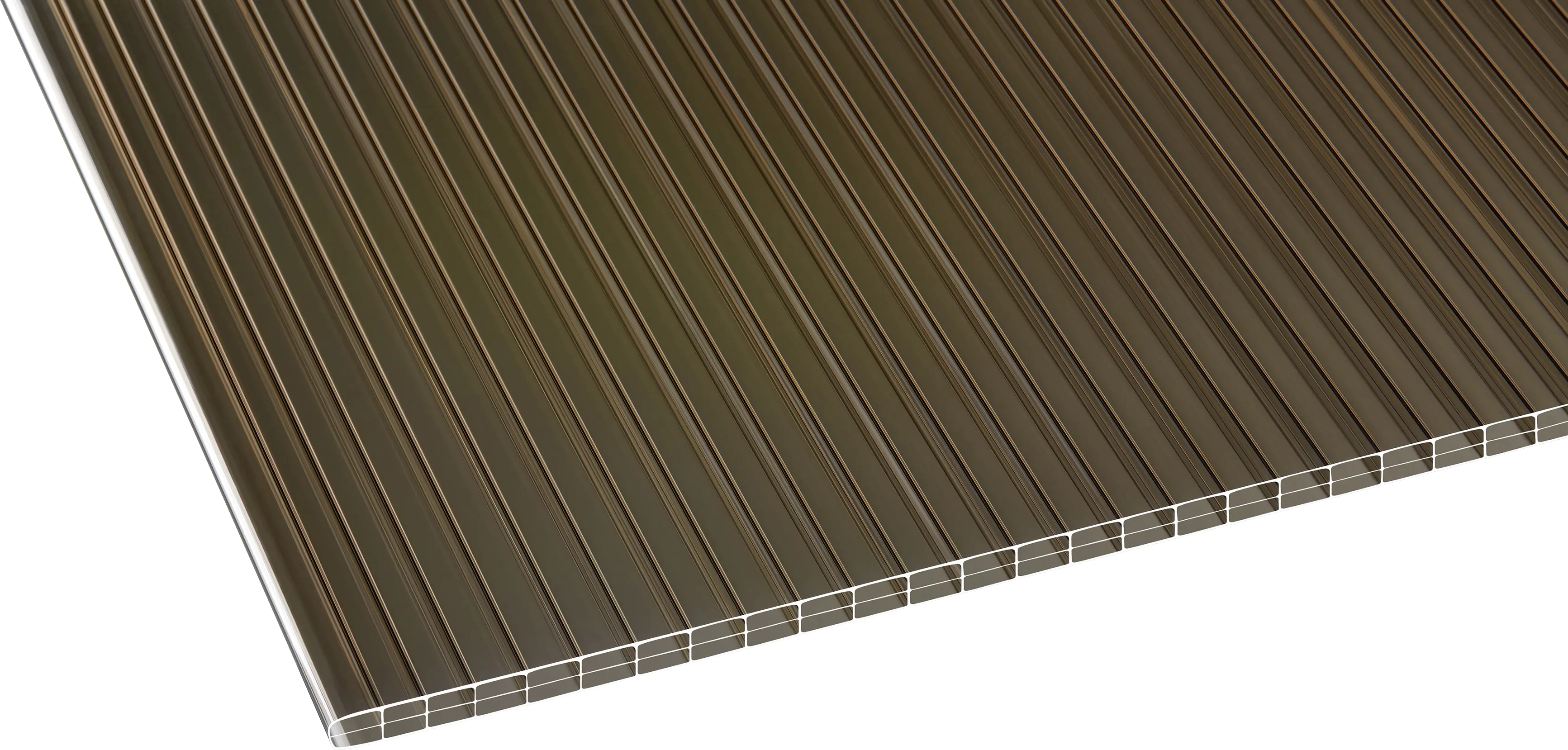 Gutta Premium Terrassendach 309,4 x 306 cm weiß PC bronce 16 mm Gutta Premium Terrassendach 309,4 x 306 cm weiß PC bronce 16 mm